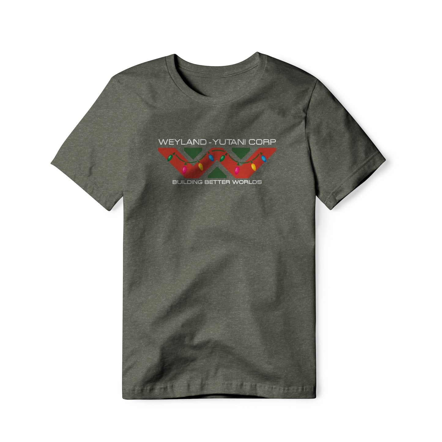 Weyland-Yutani Logo (Christmas Edition) : Alien Movie, Cotton/Poly Blend Tee