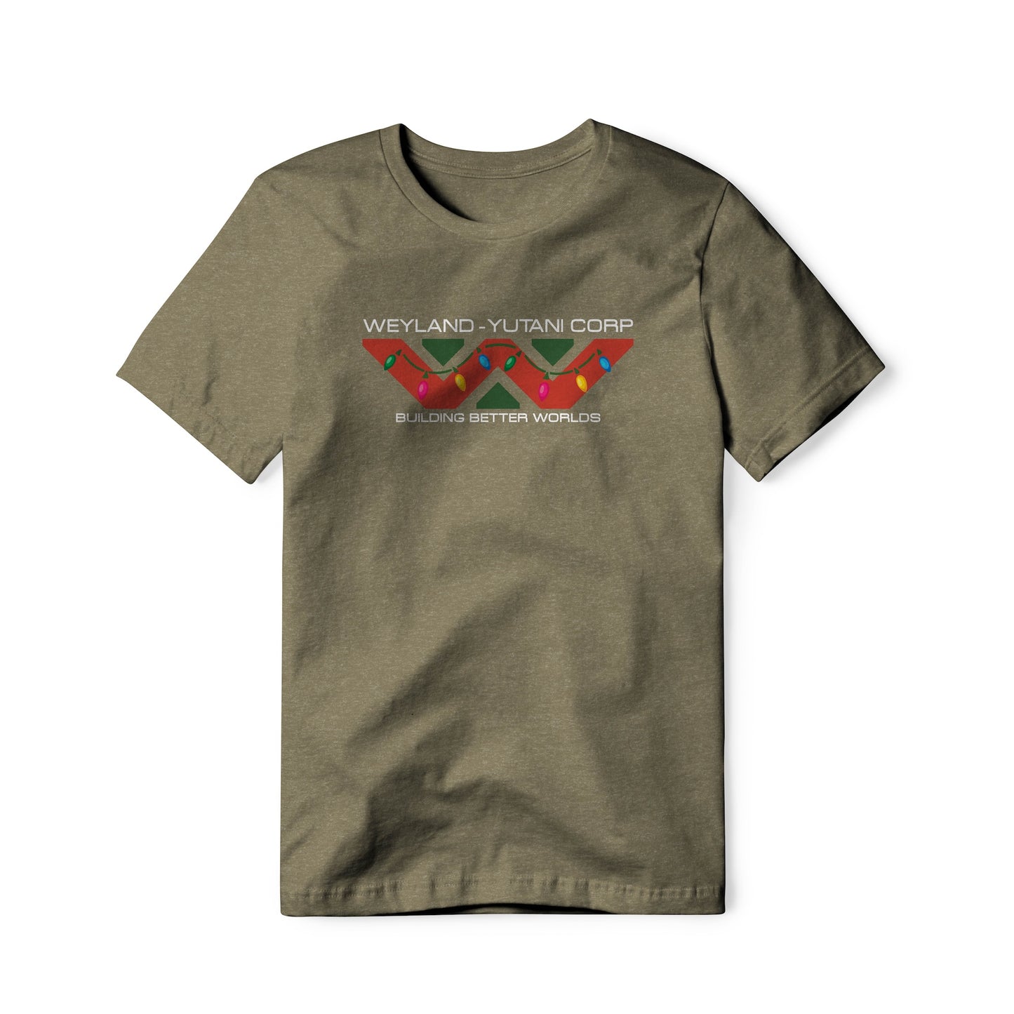 Weyland-Yutani Logo (Christmas Edition) : Alien Movie, Cotton/Poly Blend Tee