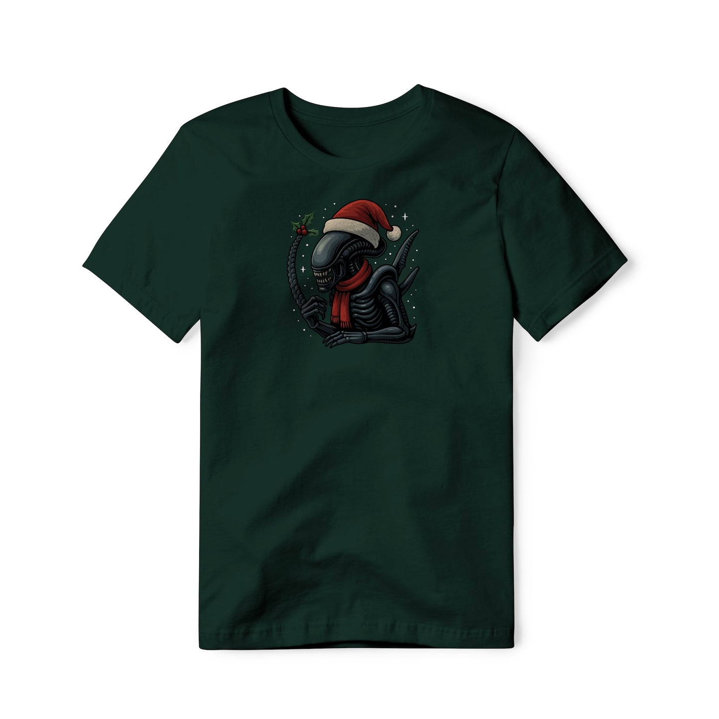 Xenomorph (Christmas Edition) : Alien Movie, Classic Cotton Tee