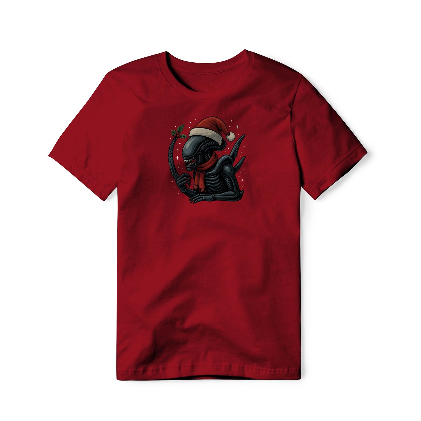 Xenomorph (Christmas Edition) : Alien Movie, Classic Cotton Tee