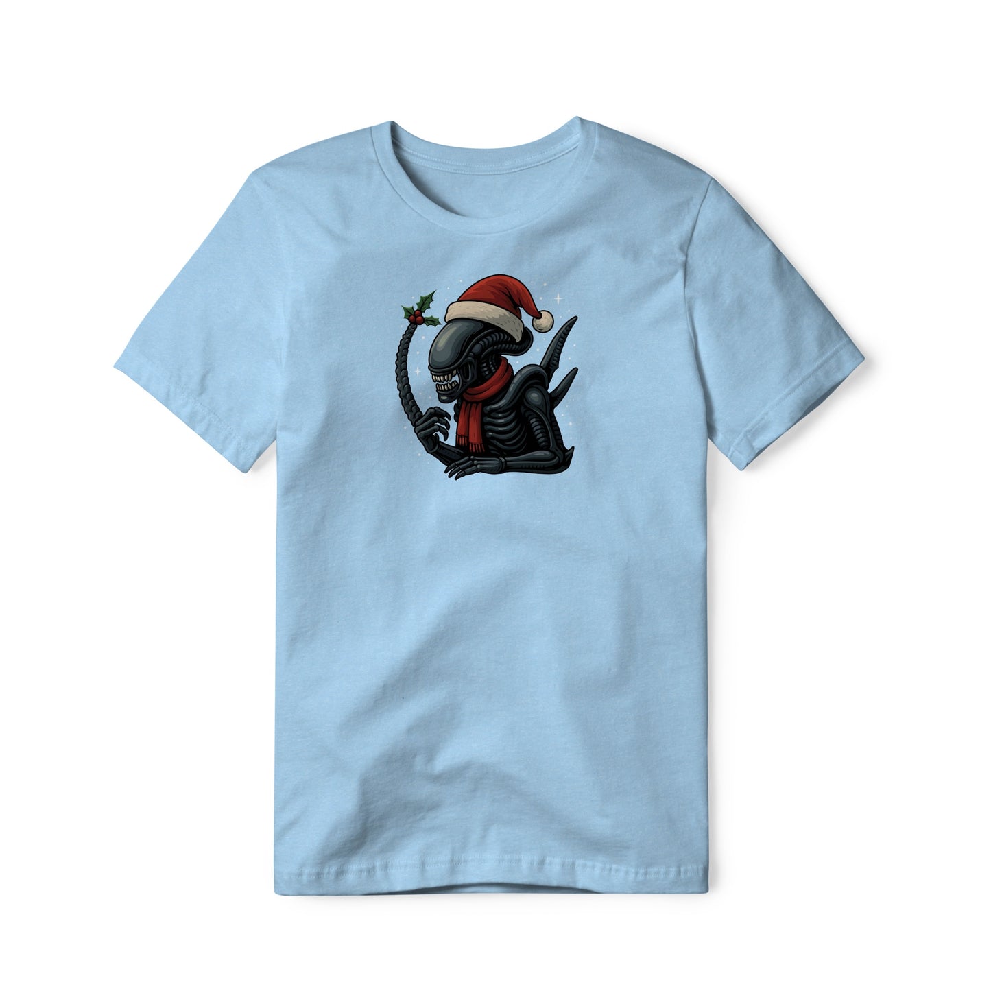 Xenomorph (Christmas Edition) : Alien Movie, Cotton/Poly Blend Tee
