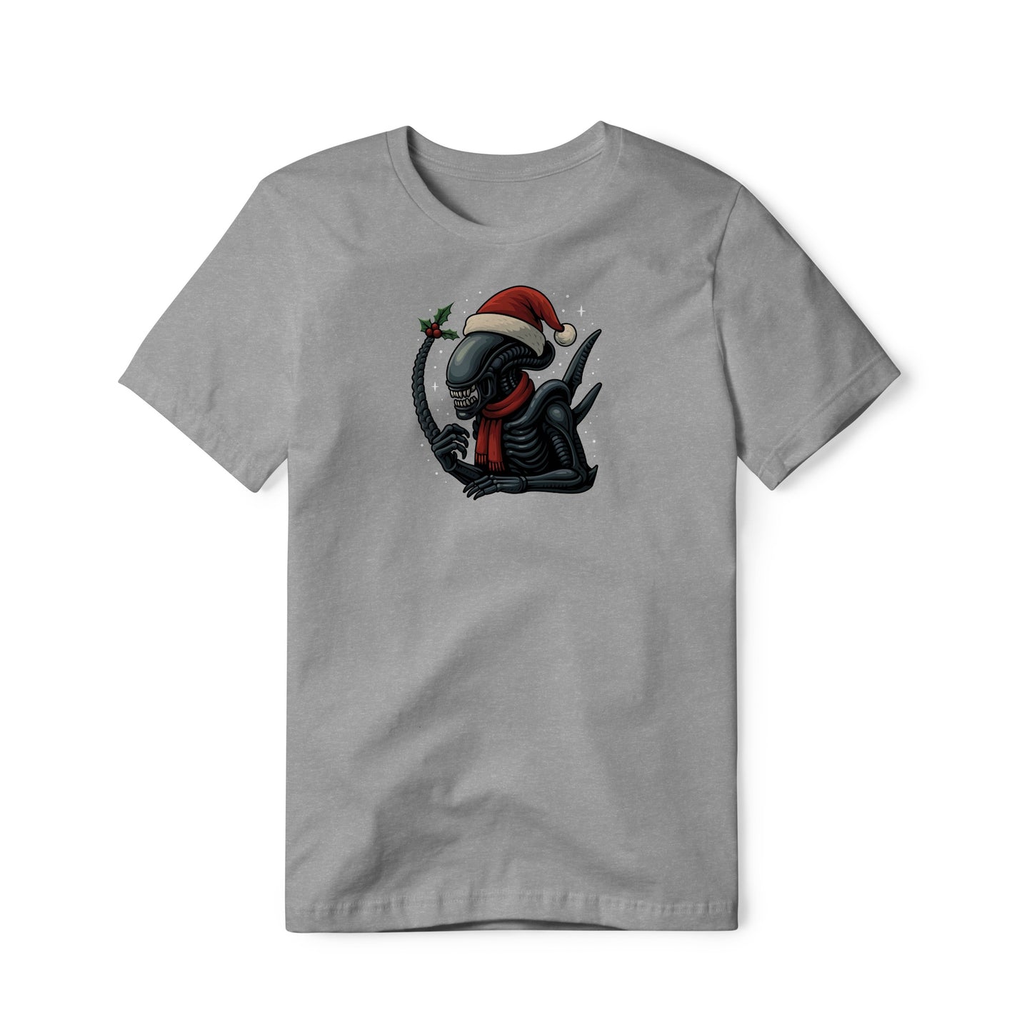 Xenomorph (Christmas Edition) : Alien Movie, Cotton/Poly Blend Tee