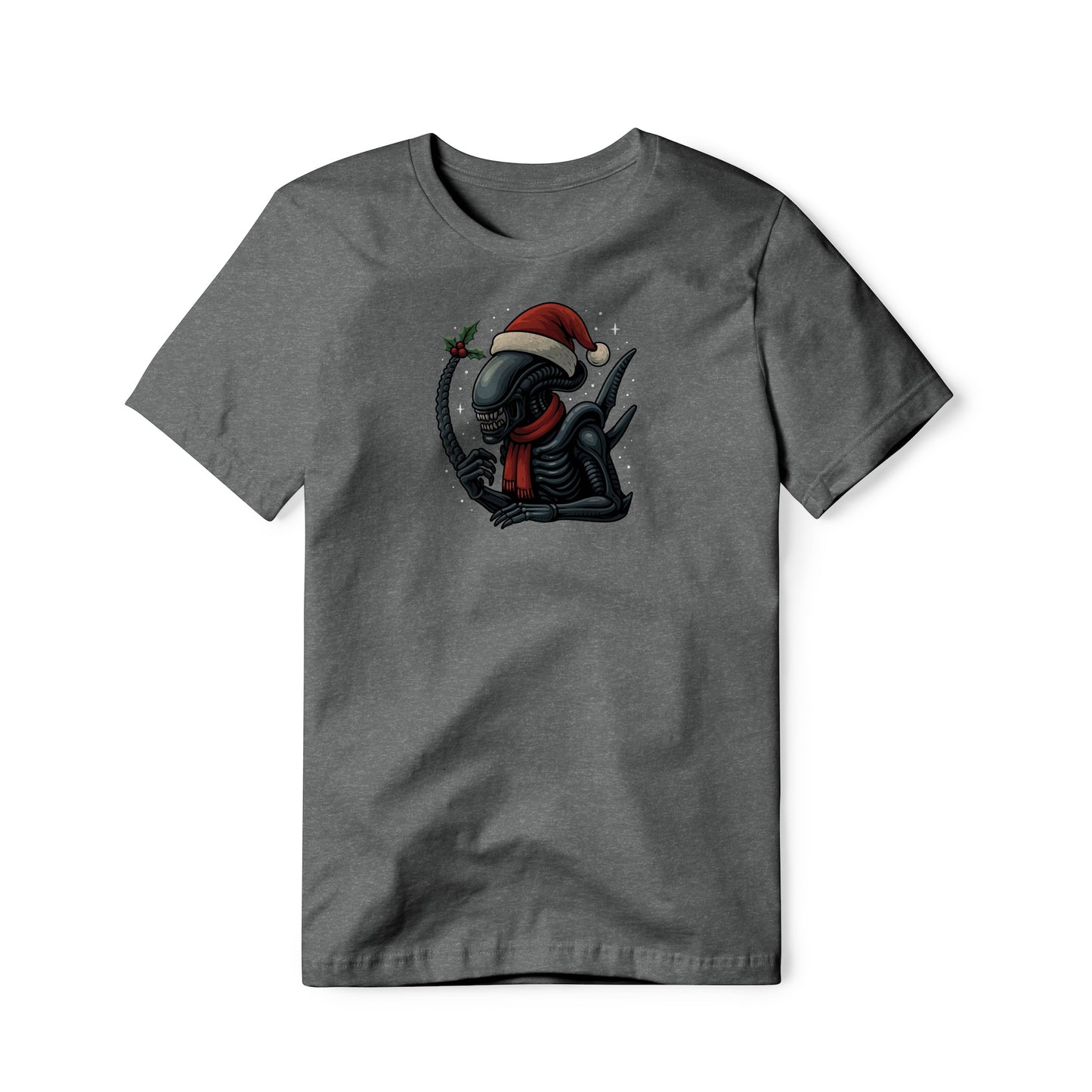 Xenomorph (Christmas Edition) : Alien Movie, Cotton/Poly Blend Tee