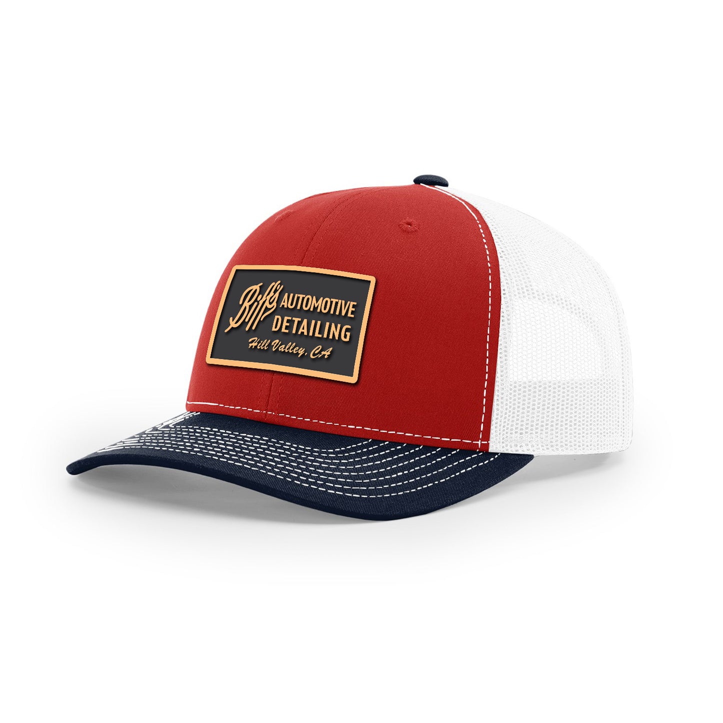 Biff's Automotive Detailing Logo : Back To The Future Movie, Snapback Hat