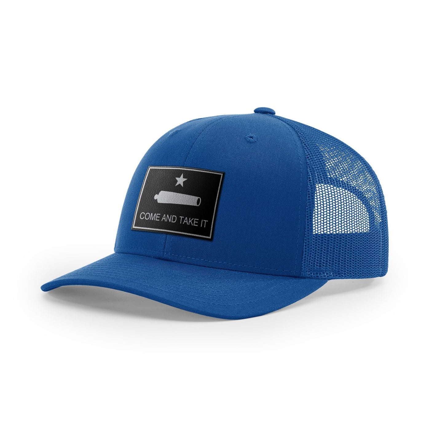 Come And Take It : Cannon (Black Leather), Snapback Hat