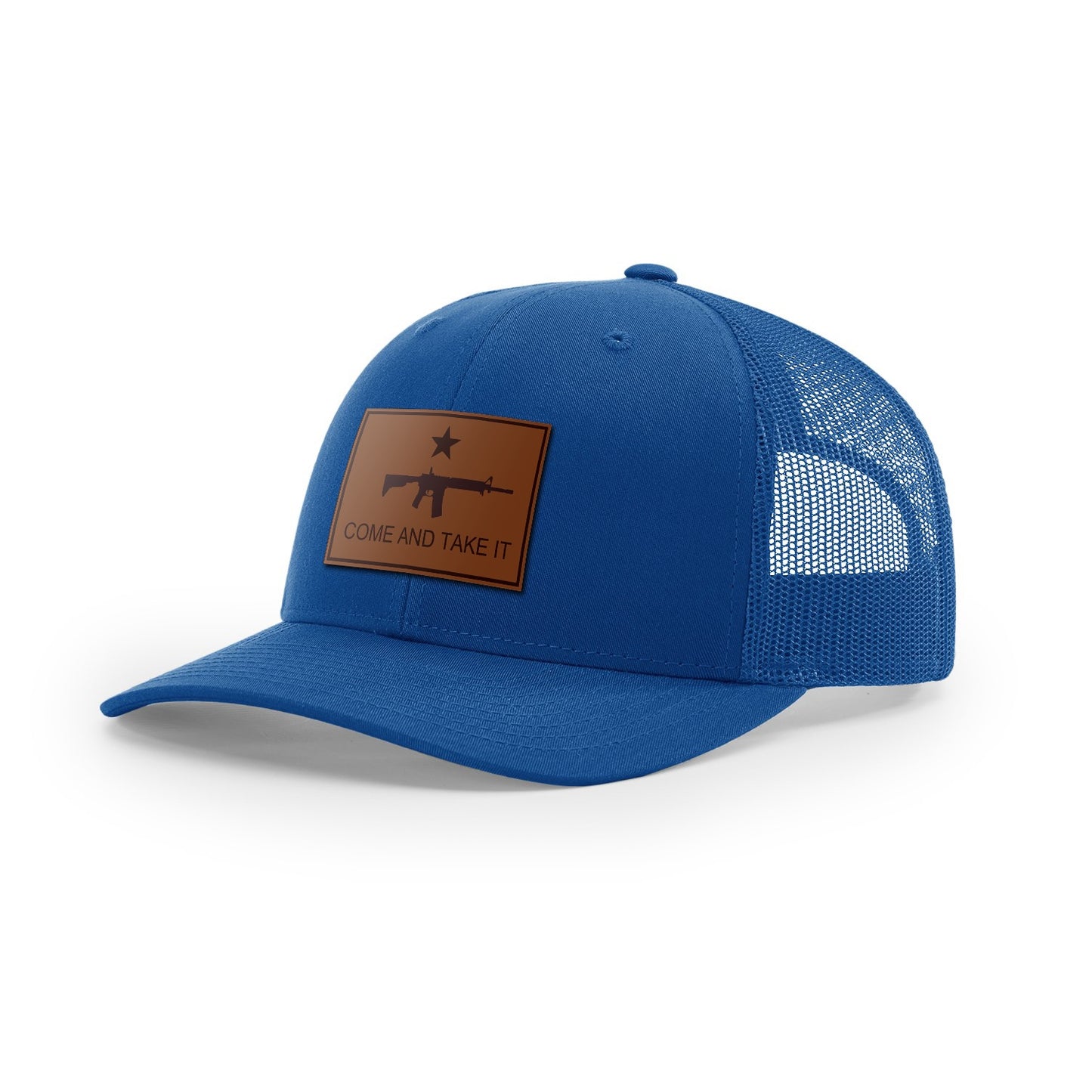 Come And Take It : Rifle (Brown Leather), Snapback Hat