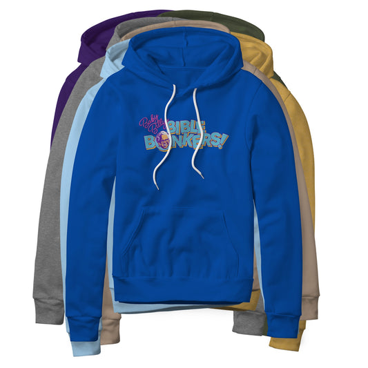 Baby Billy's Bible Bonkers Logo : Righteous Gemstones Show, Fleece Hoodie