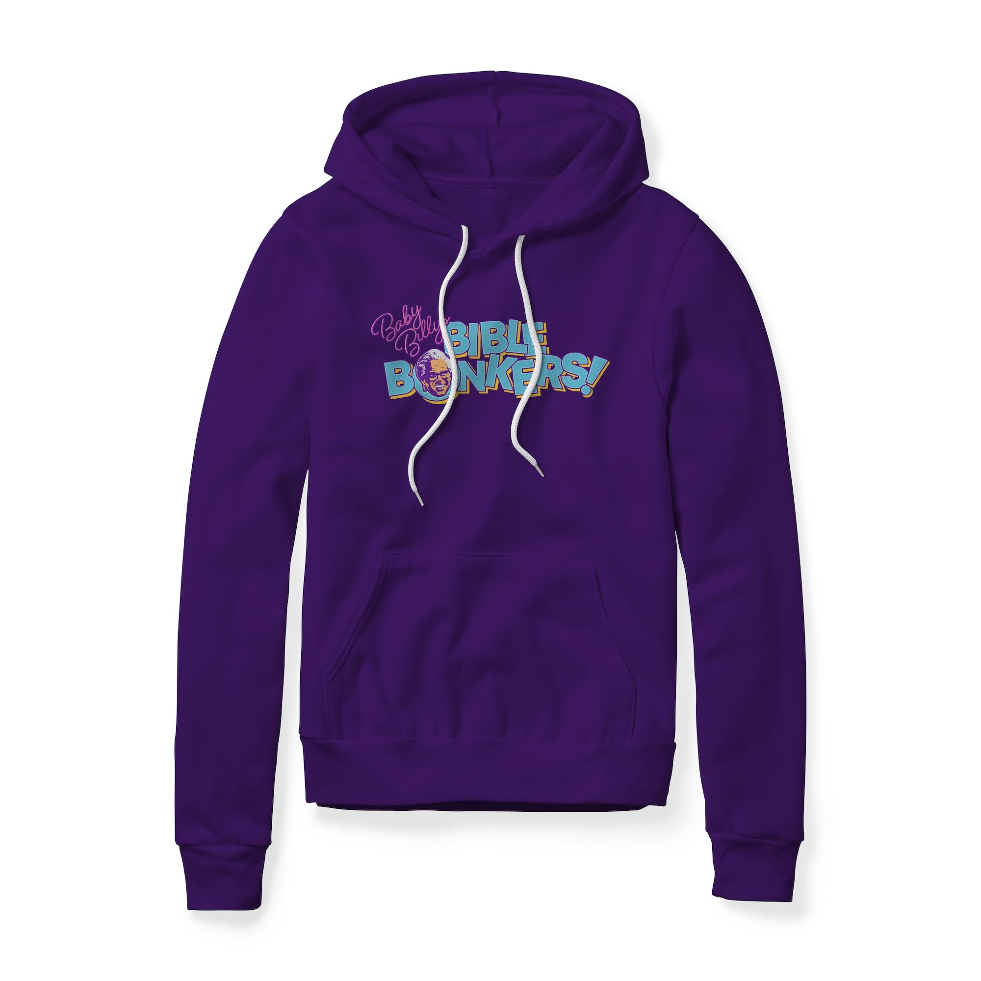 Baby Billy's Bible Bonkers Logo : Righteous Gemstones Show, Fleece Hoodie