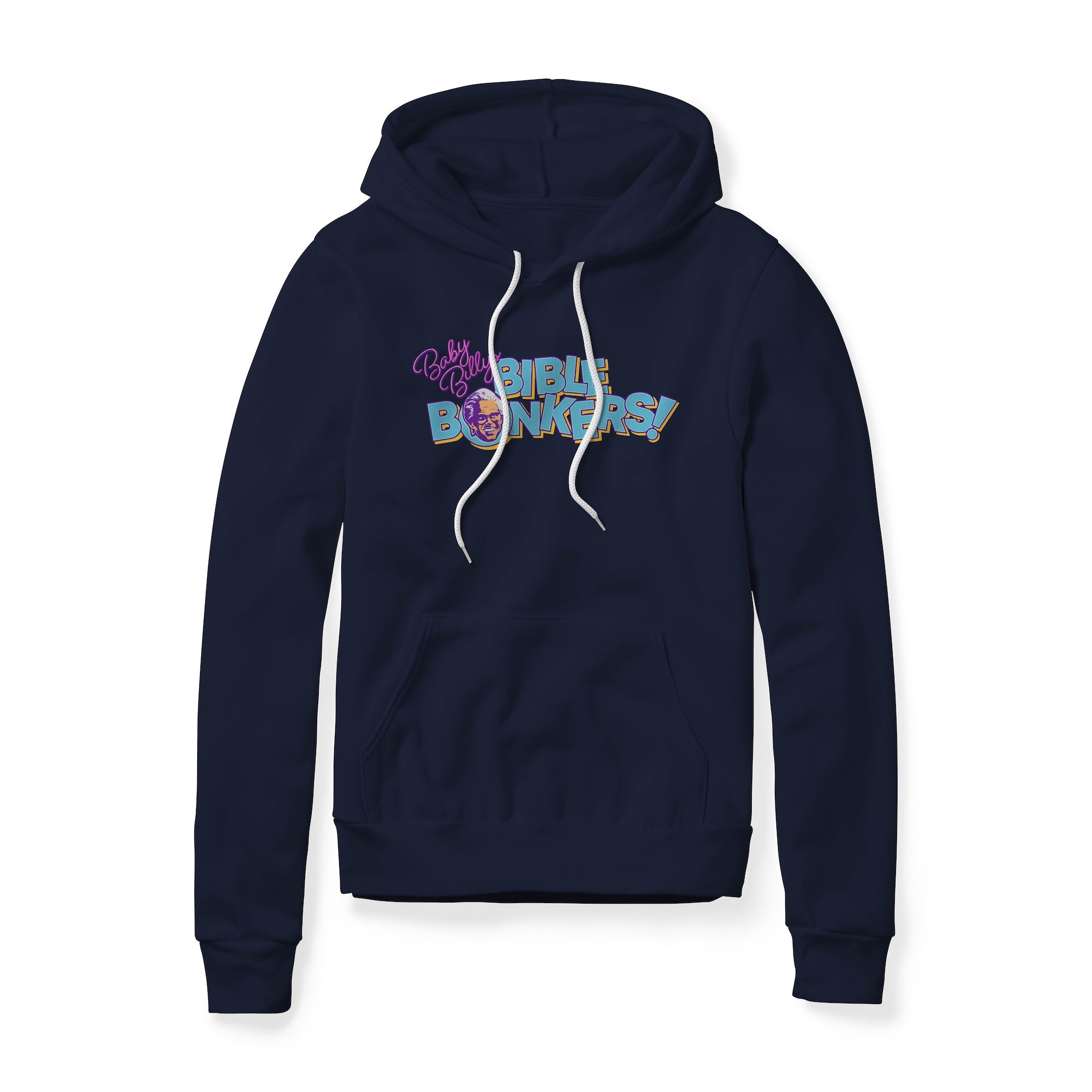 Baby Billy's Bible Bonkers Logo : Righteous Gemstones Show, Fleece Hoodie
