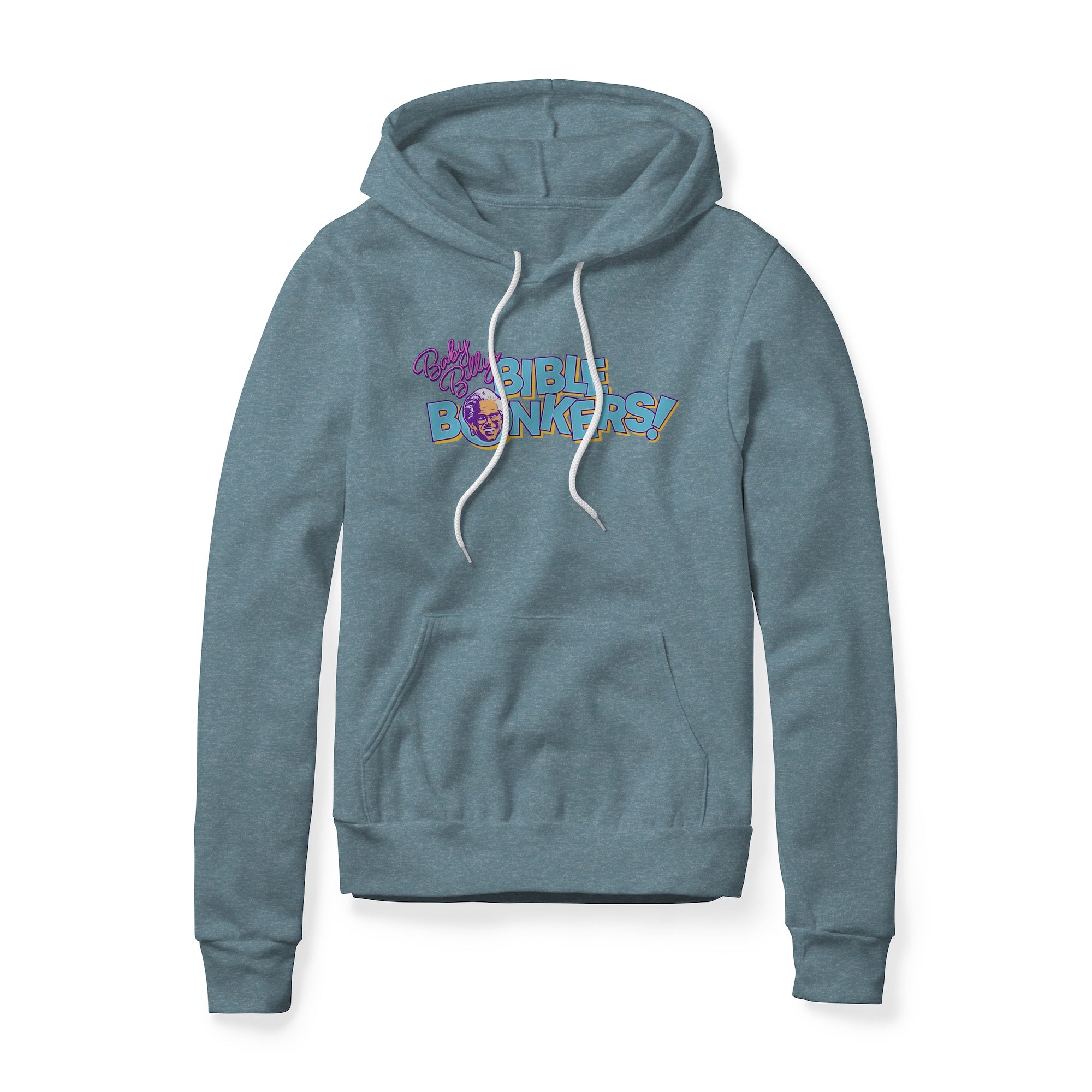 Baby Billy's Bible Bonkers Logo : Righteous Gemstones Show, Fleece Hoodie