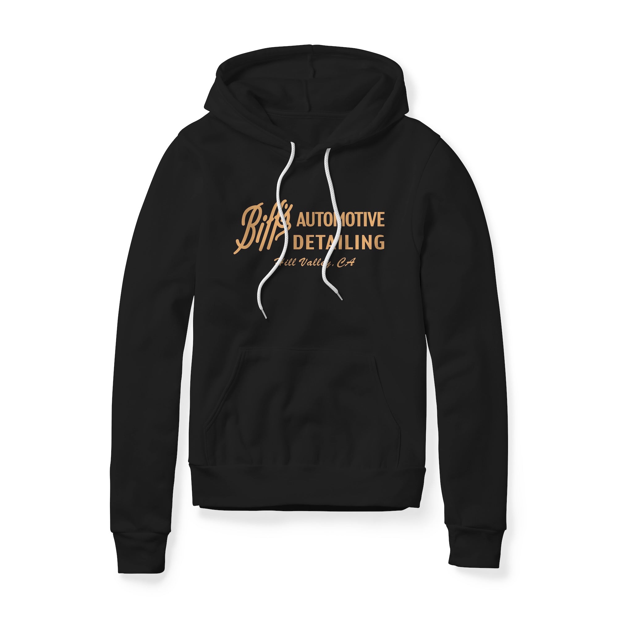 Biff's Automotive Detailing Logo : Back To The Future Movie, Fleece Hoodie