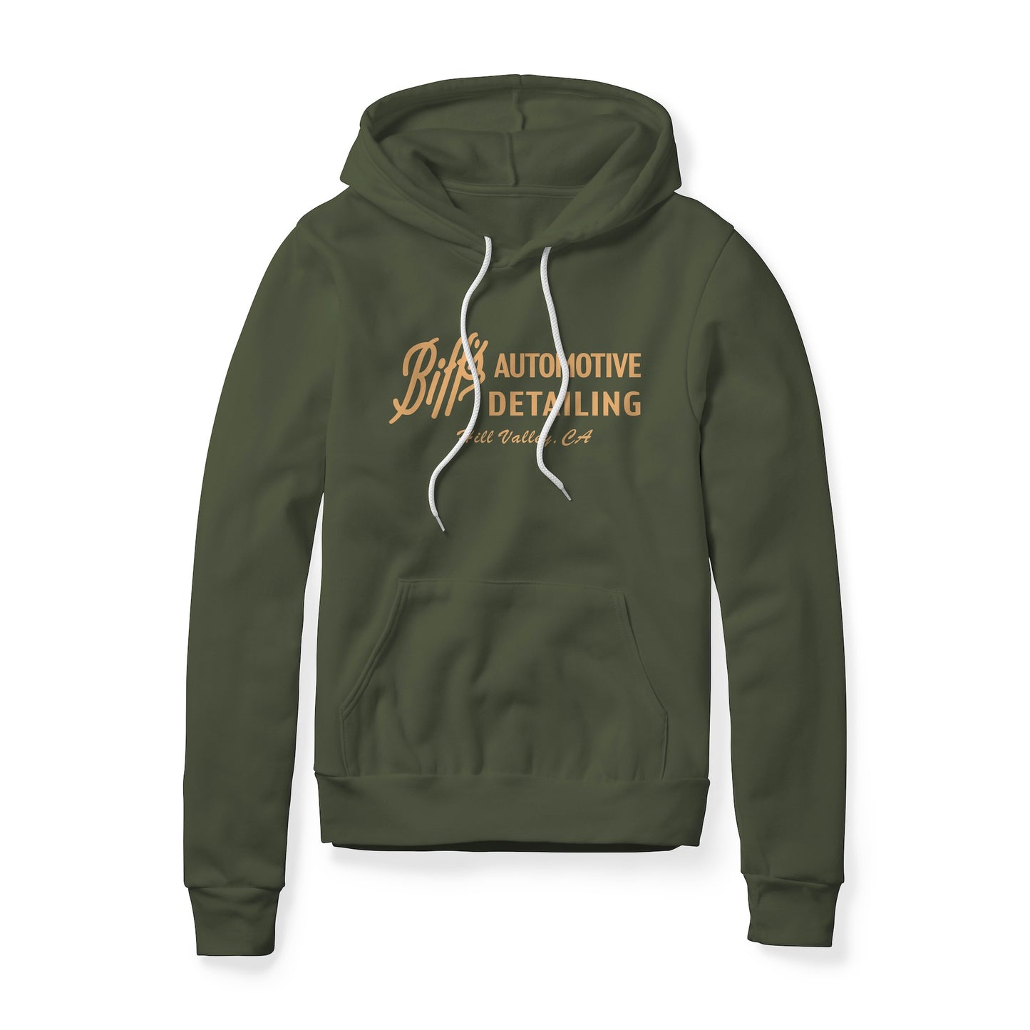Biff's Automotive Detailing Logo : Back To The Future Movie, Fleece Hoodie