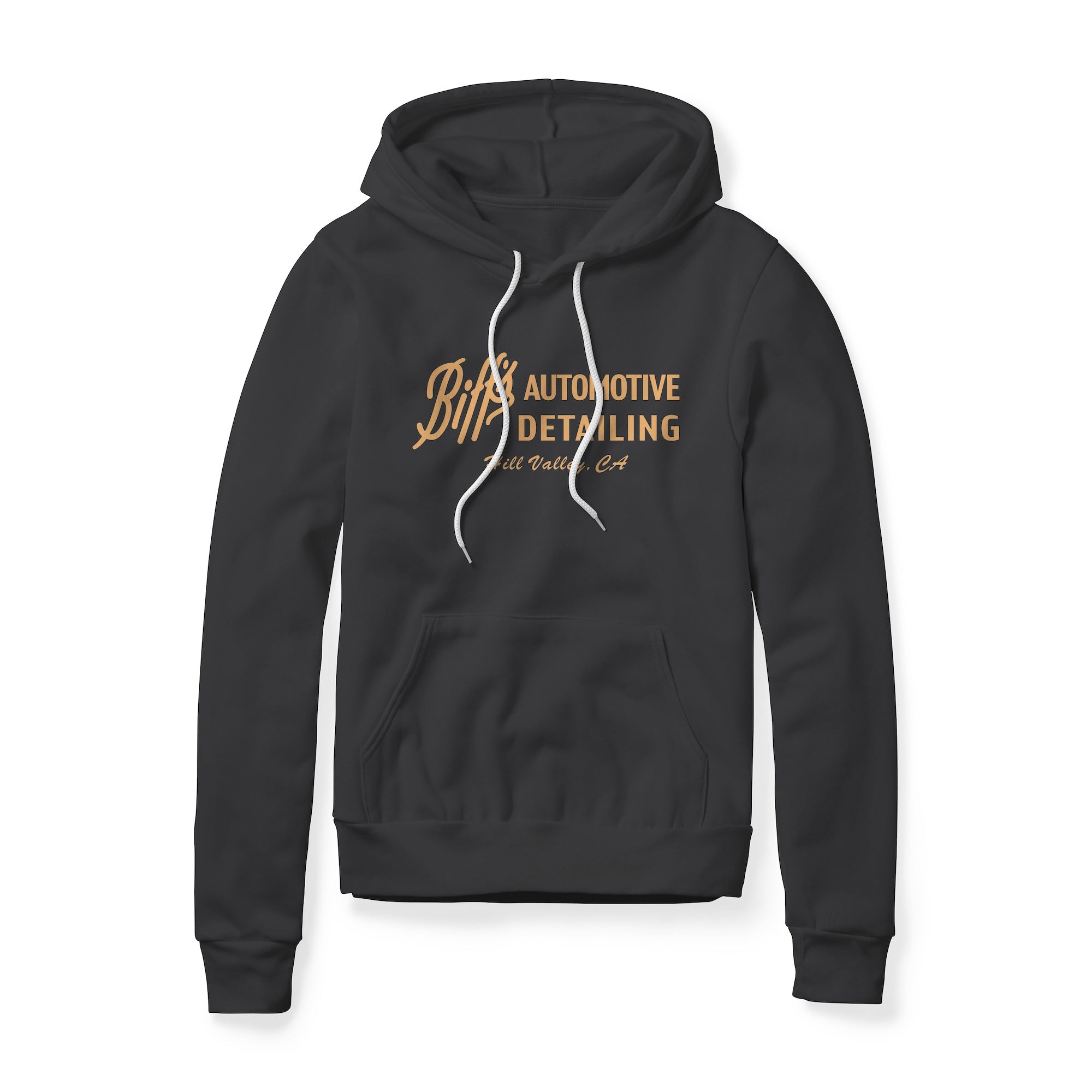 Biff's Automotive Detailing Logo : Back To The Future Movie, Fleece Hoodie