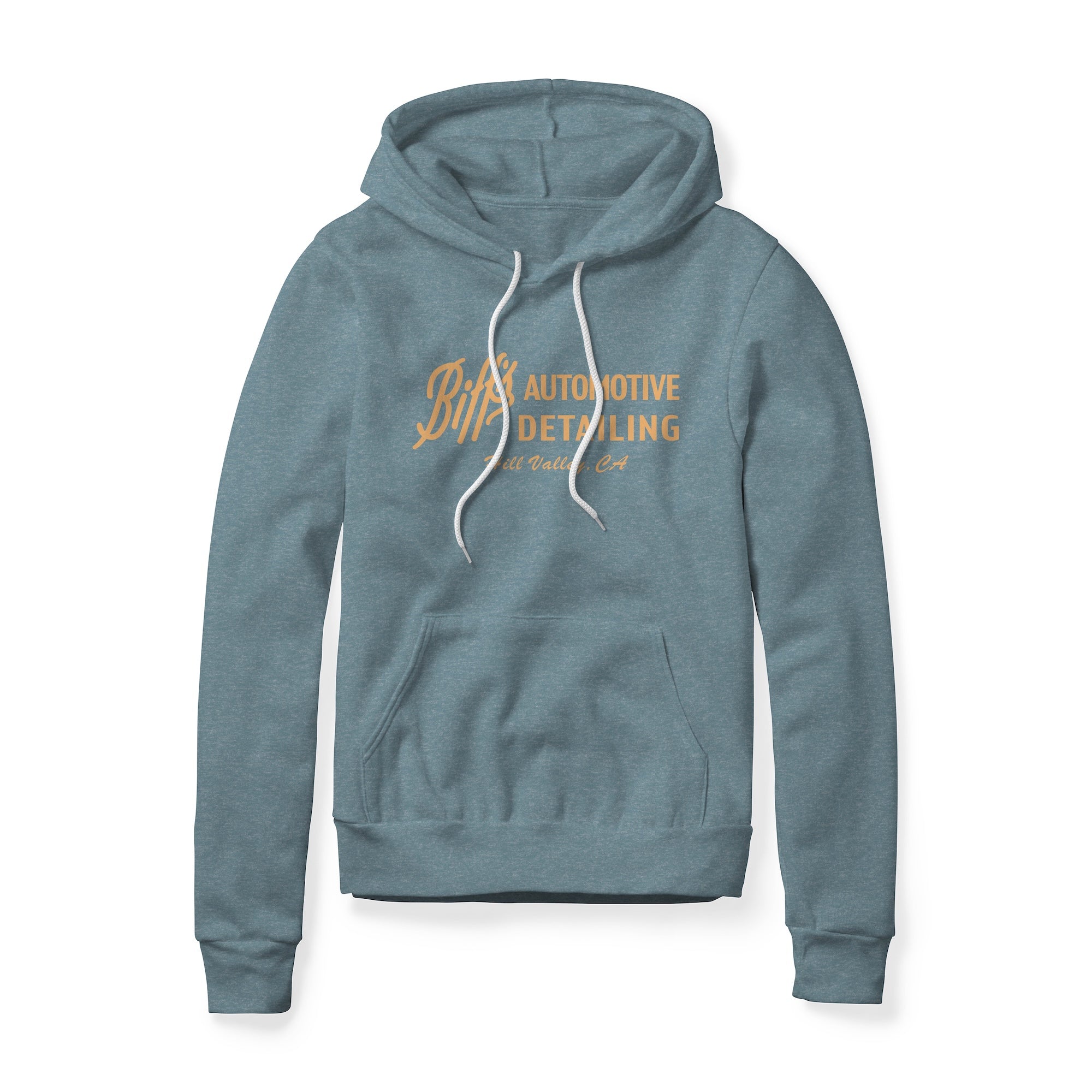 Biff's Automotive Detailing Logo : Back To The Future Movie, Fleece Hoodie