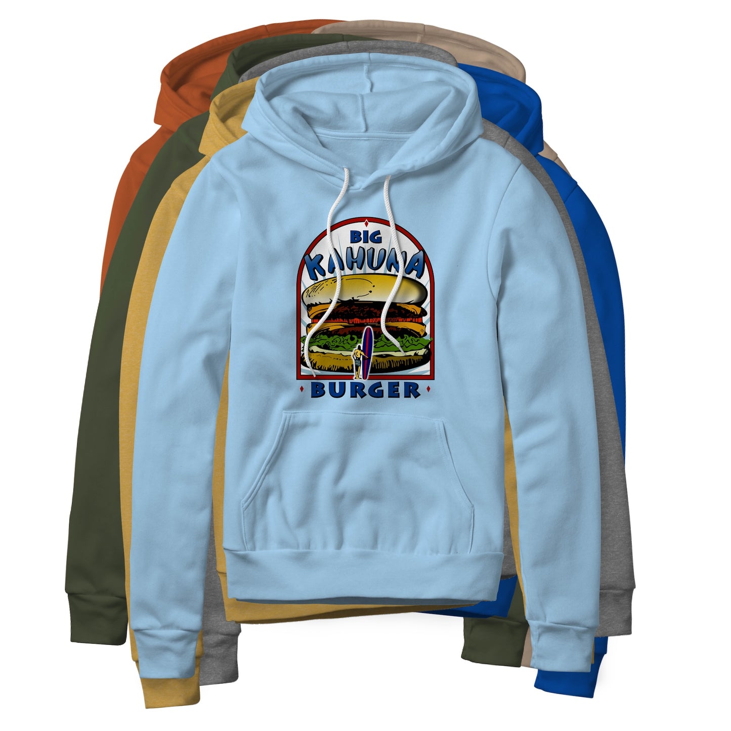 Big Kahuna Burger Logo : Pulp Fiction Movie, Fleece Hoodie