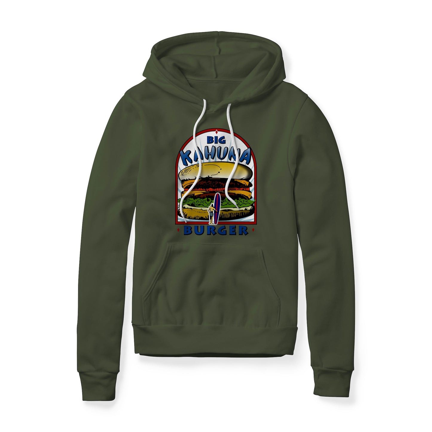 Big Kahuna Burger Logo : Pulp Fiction Movie, Fleece Hoodie