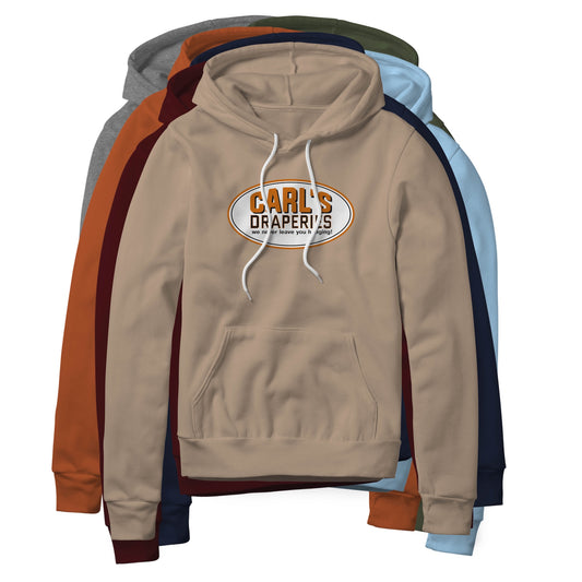 Carl's Draperies Logo : Terminator Movie, Fleece Hoodie