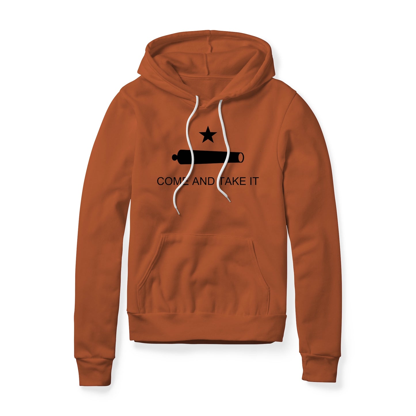 Come And Take It : Cannon (Black), Fleece Hoodie