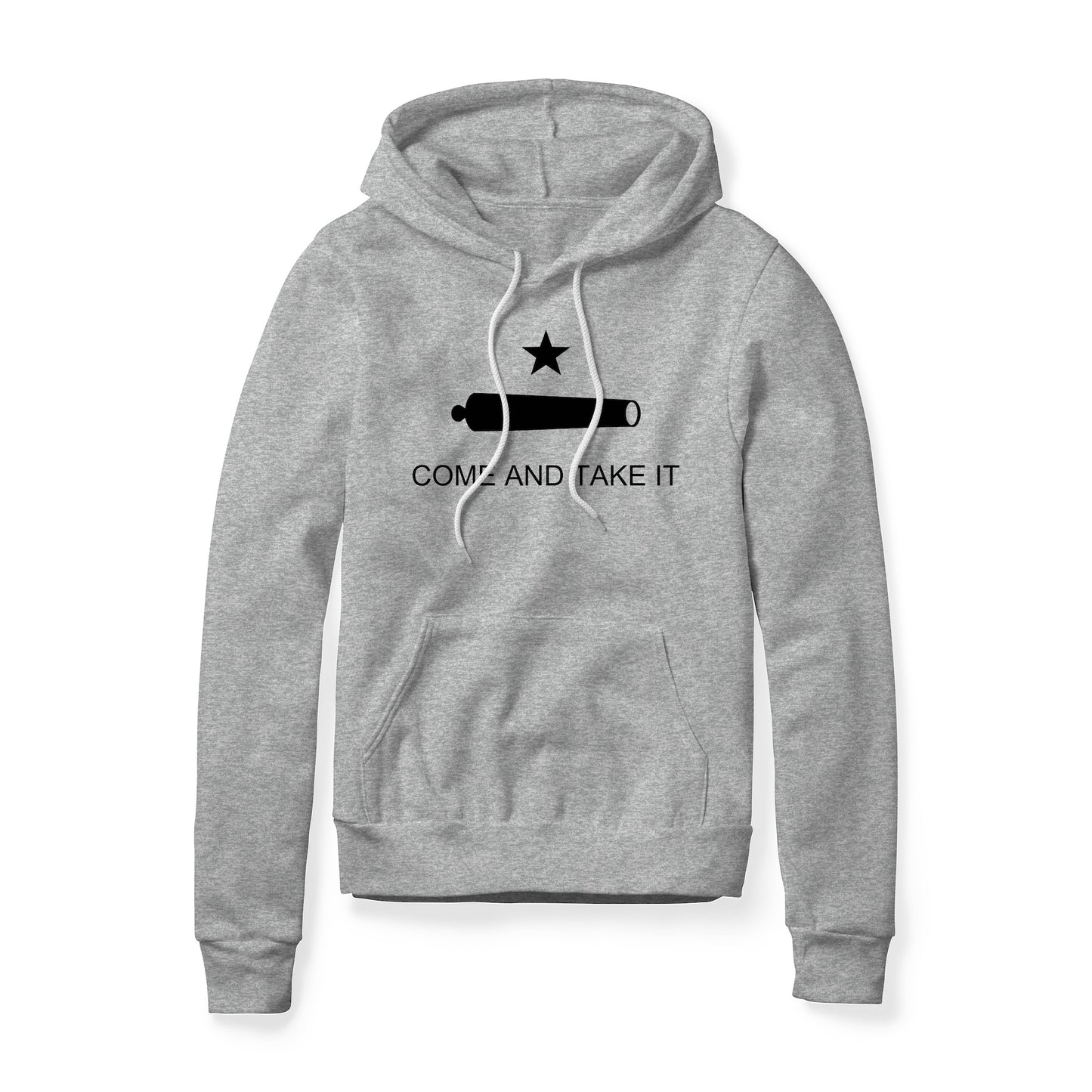 Come And Take It : Cannon (Black), Fleece Hoodie