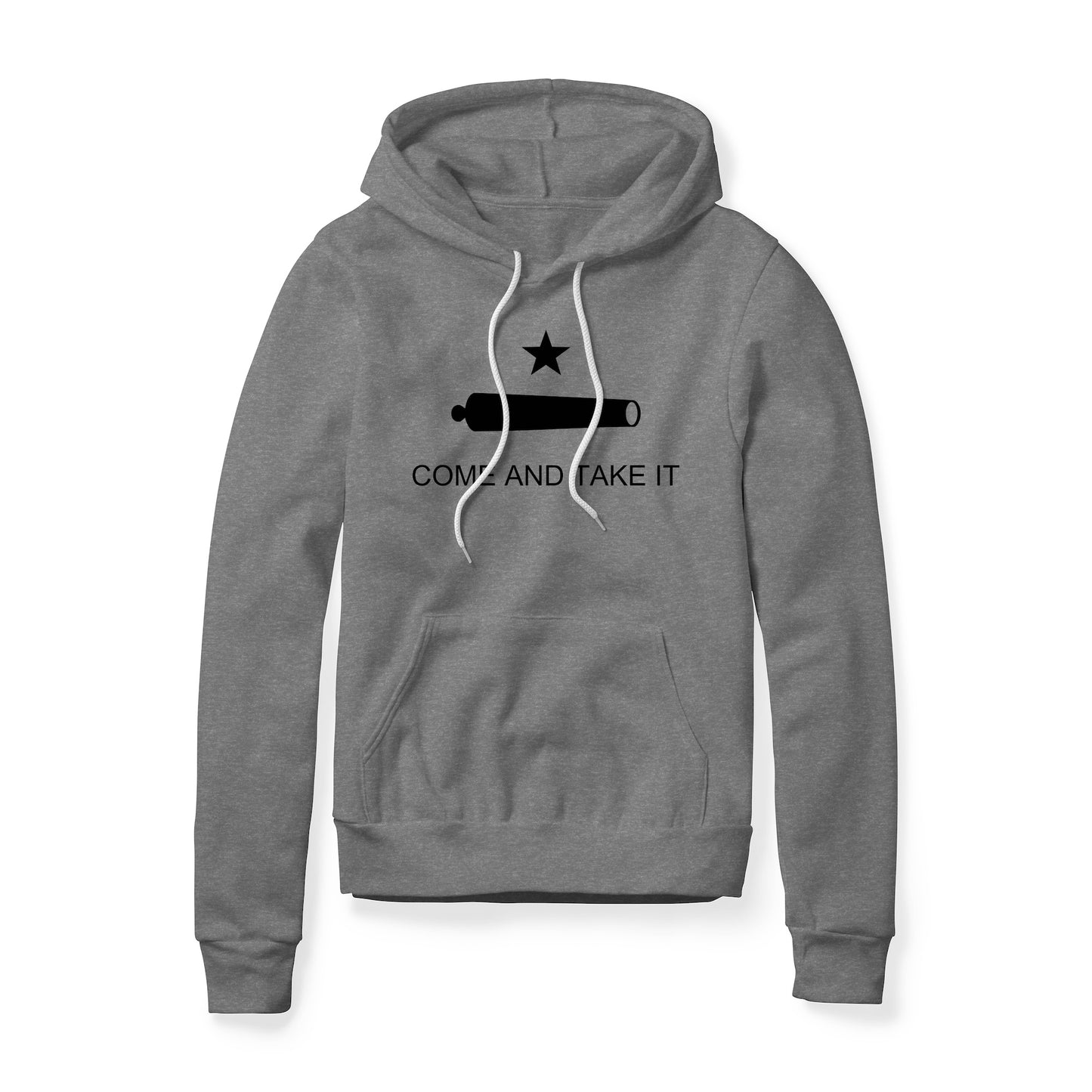 Come And Take It : Cannon (Black), Fleece Hoodie