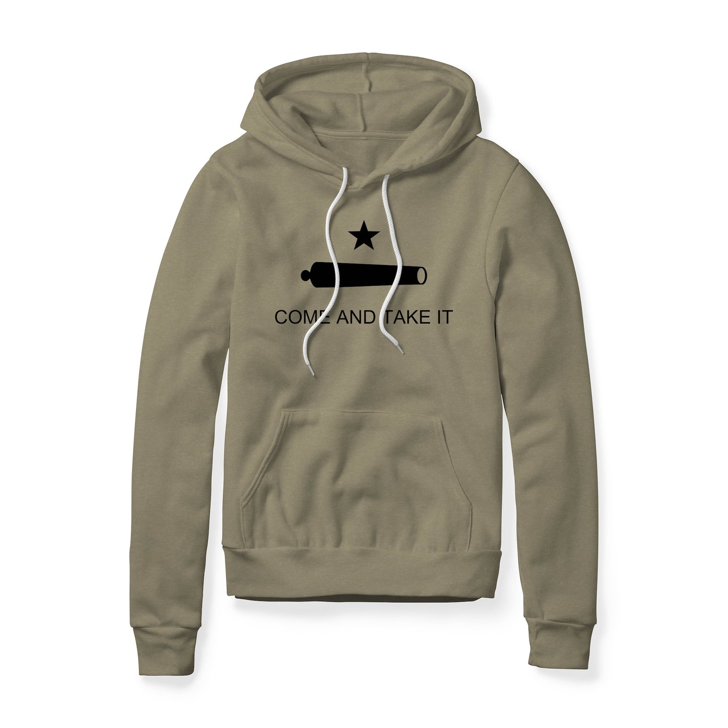 Come And Take It : Cannon (Black), Fleece Hoodie