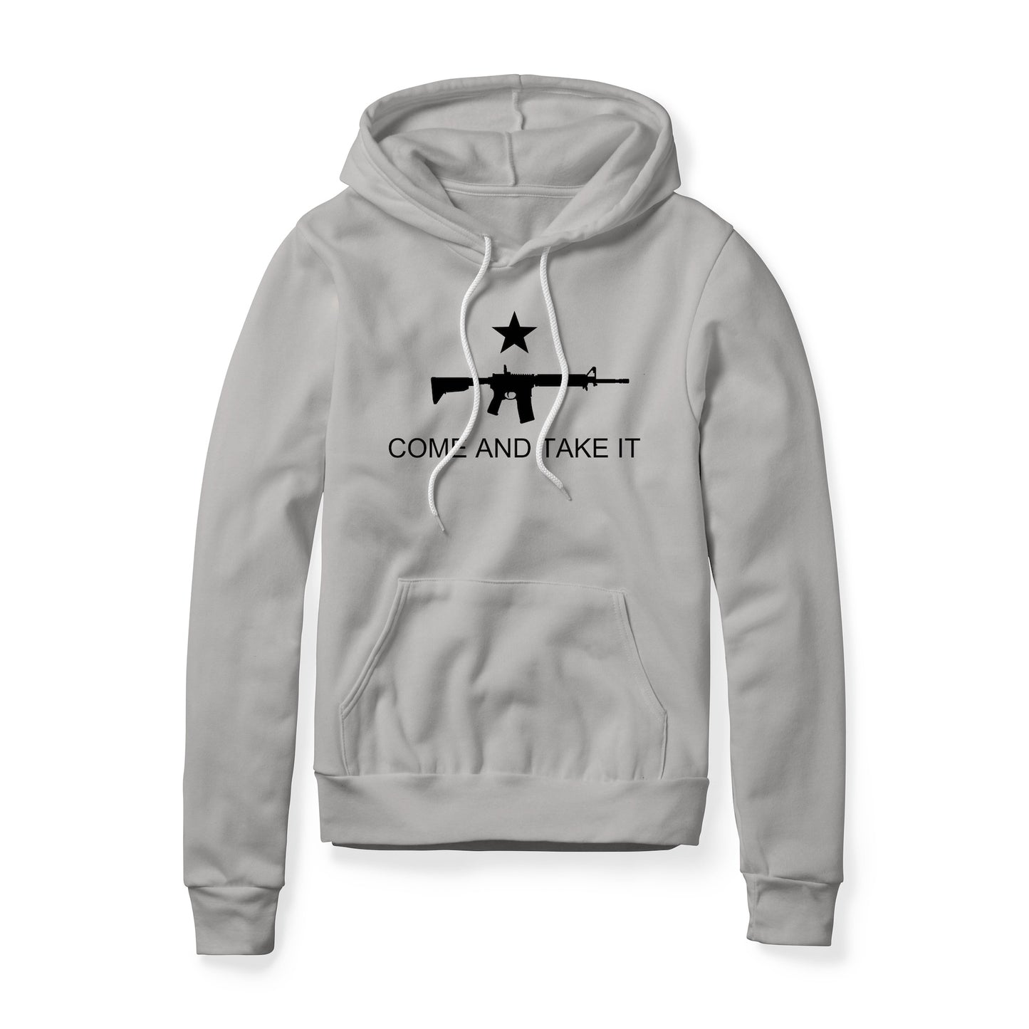 Come And Take It : Rifle (Black), Fleece Hoodie