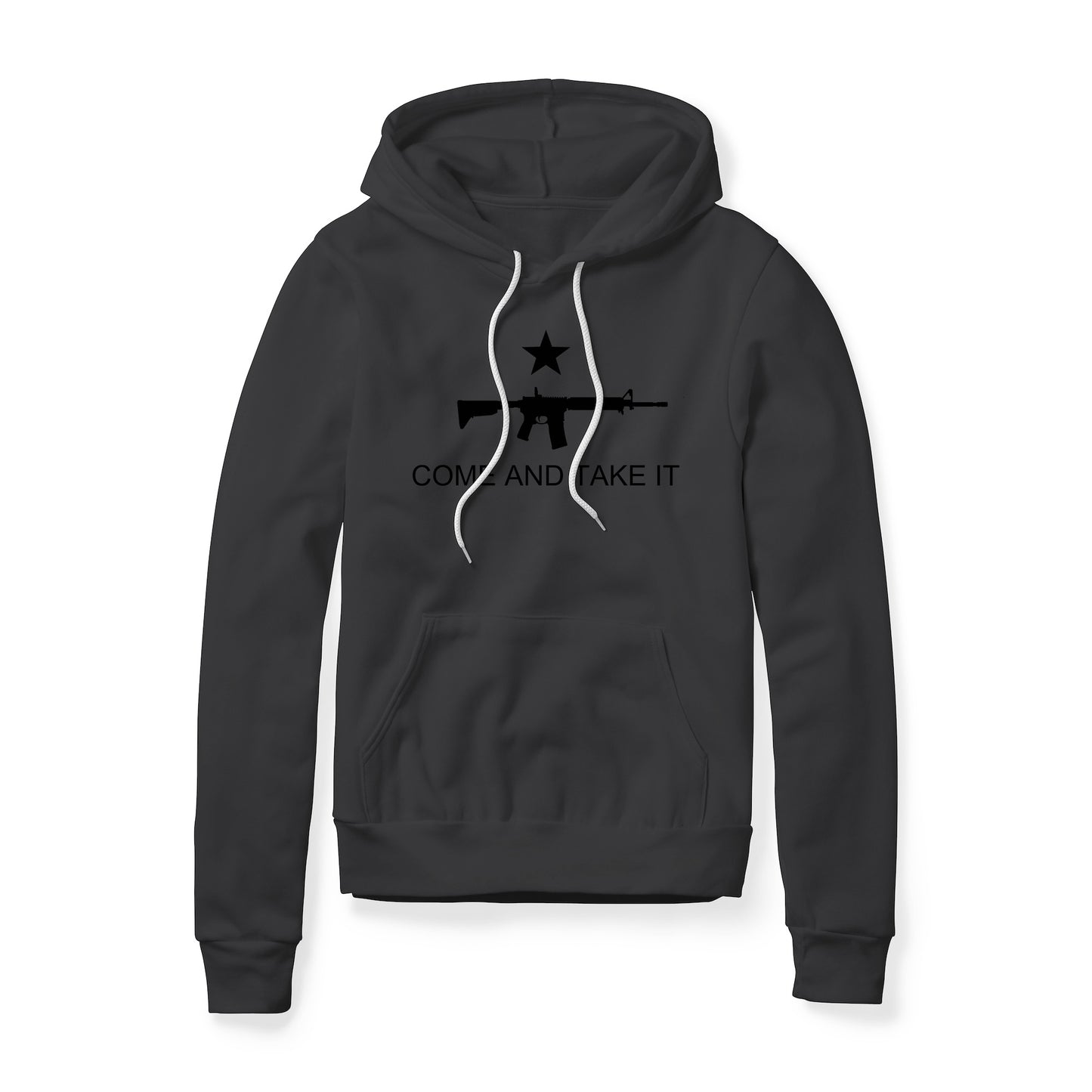 Come And Take It : Rifle (Black), Fleece Hoodie