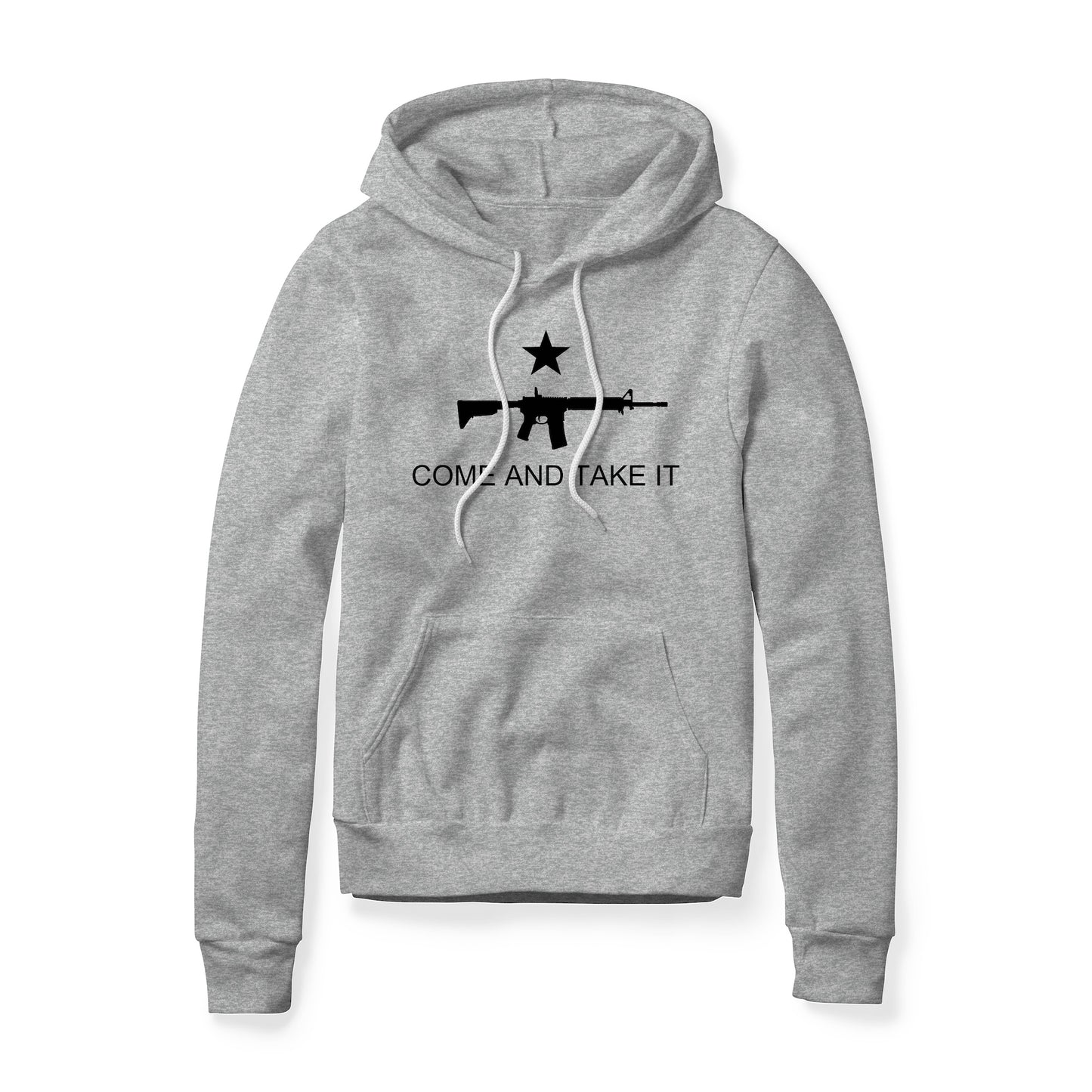 Come And Take It : Rifle (Black), Fleece Hoodie