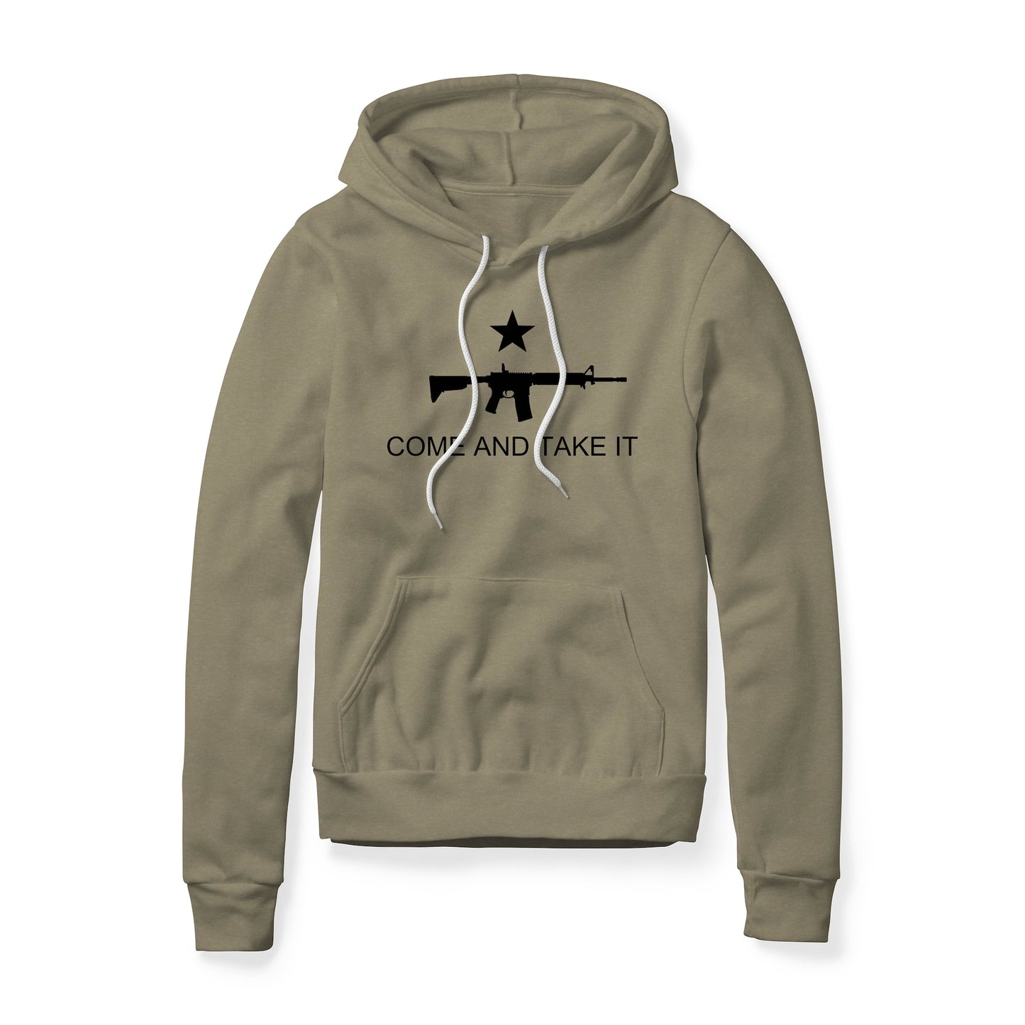 Come And Take It : Rifle (Black), Fleece Hoodie