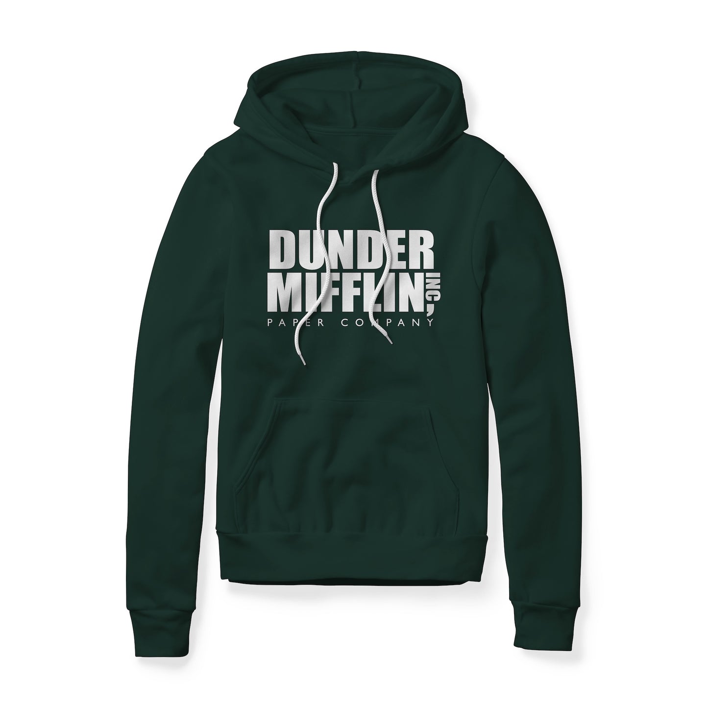 Dunder Mifflin Logo : The Office Show, Fleece Hoodie