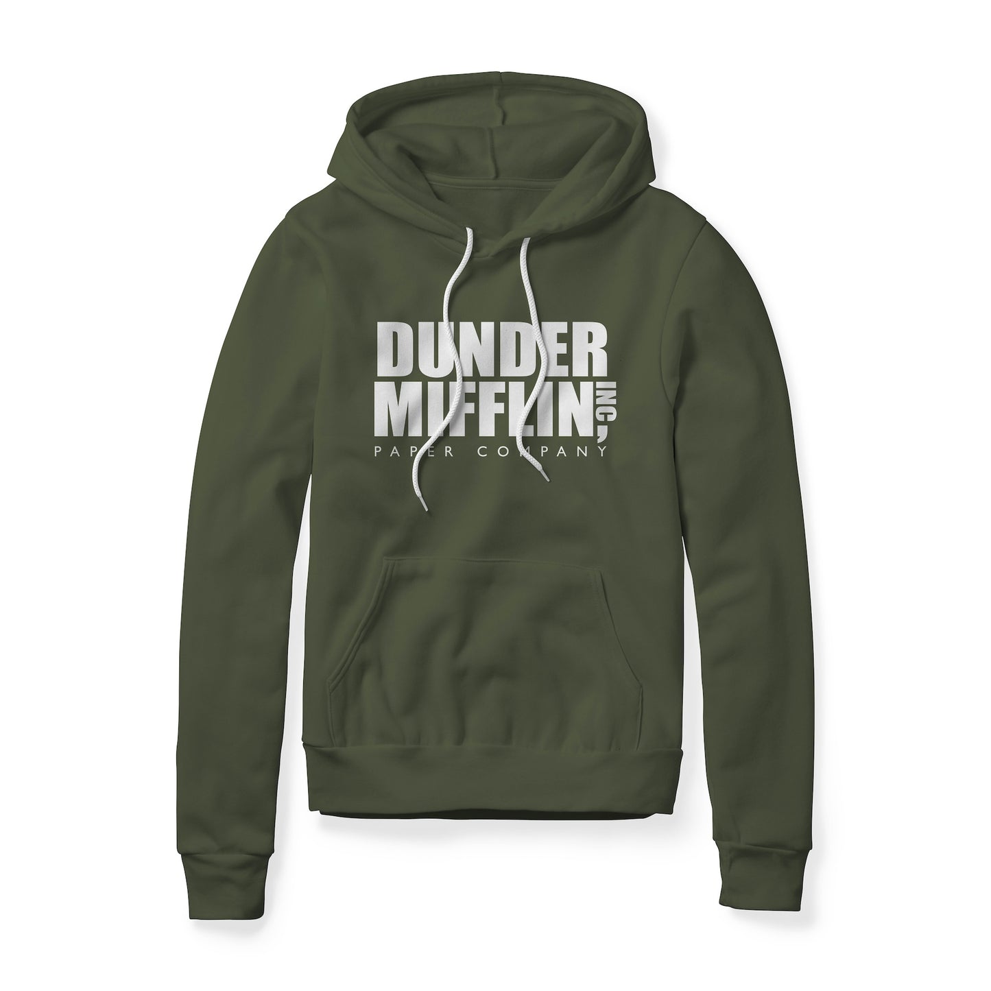 Dunder Mifflin Logo : The Office Show, Fleece Hoodie