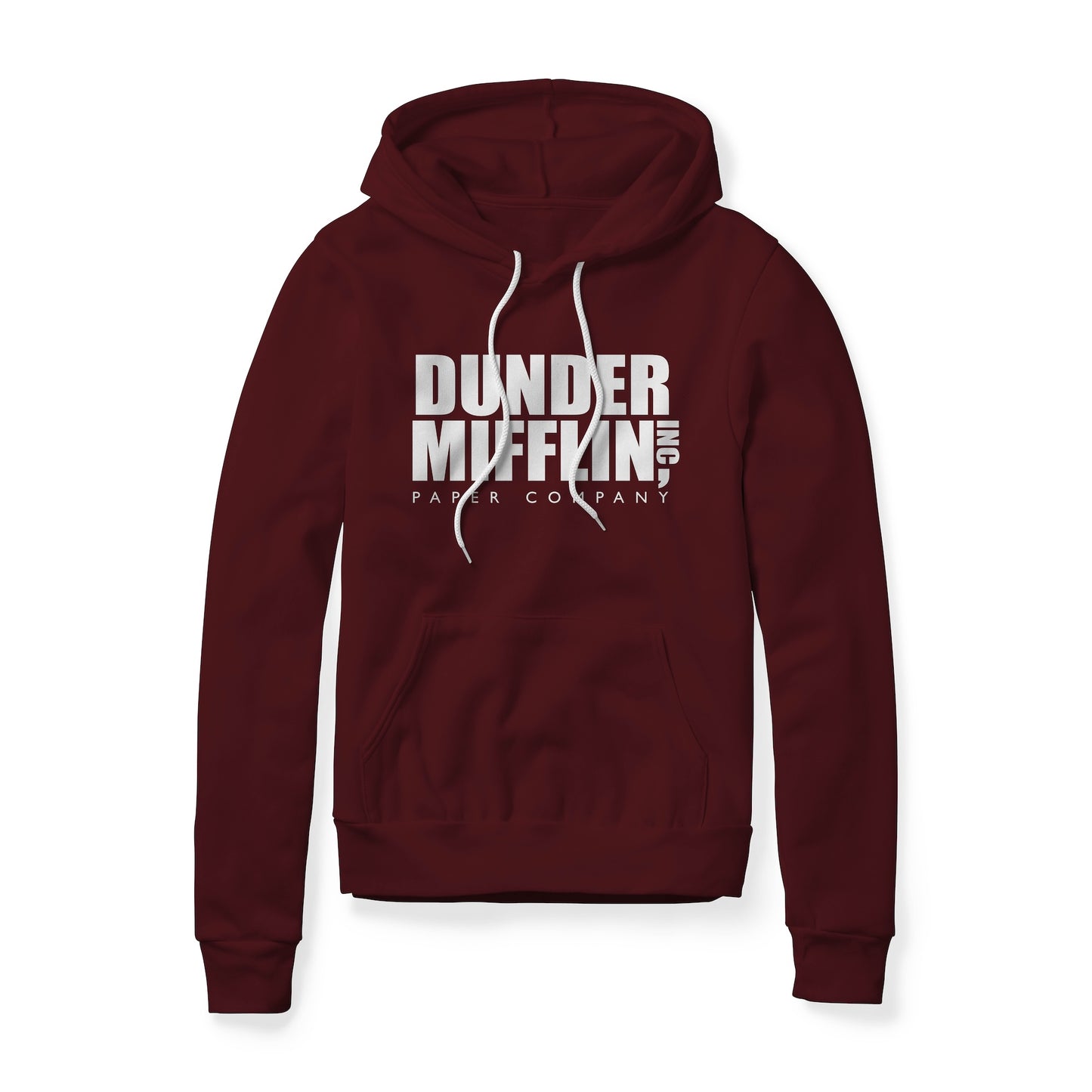 Dunder Mifflin Logo : The Office Show, Fleece Hoodie