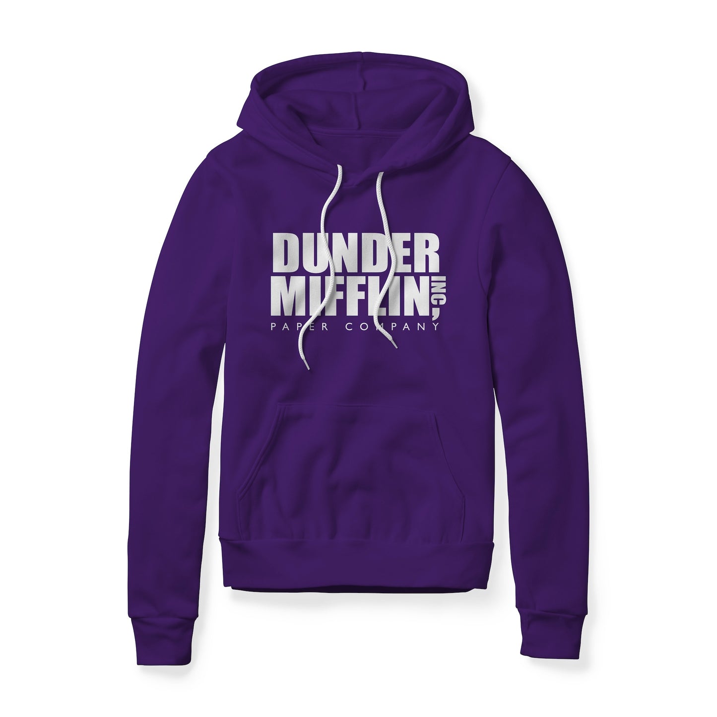 Dunder Mifflin Logo : The Office Show, Fleece Hoodie