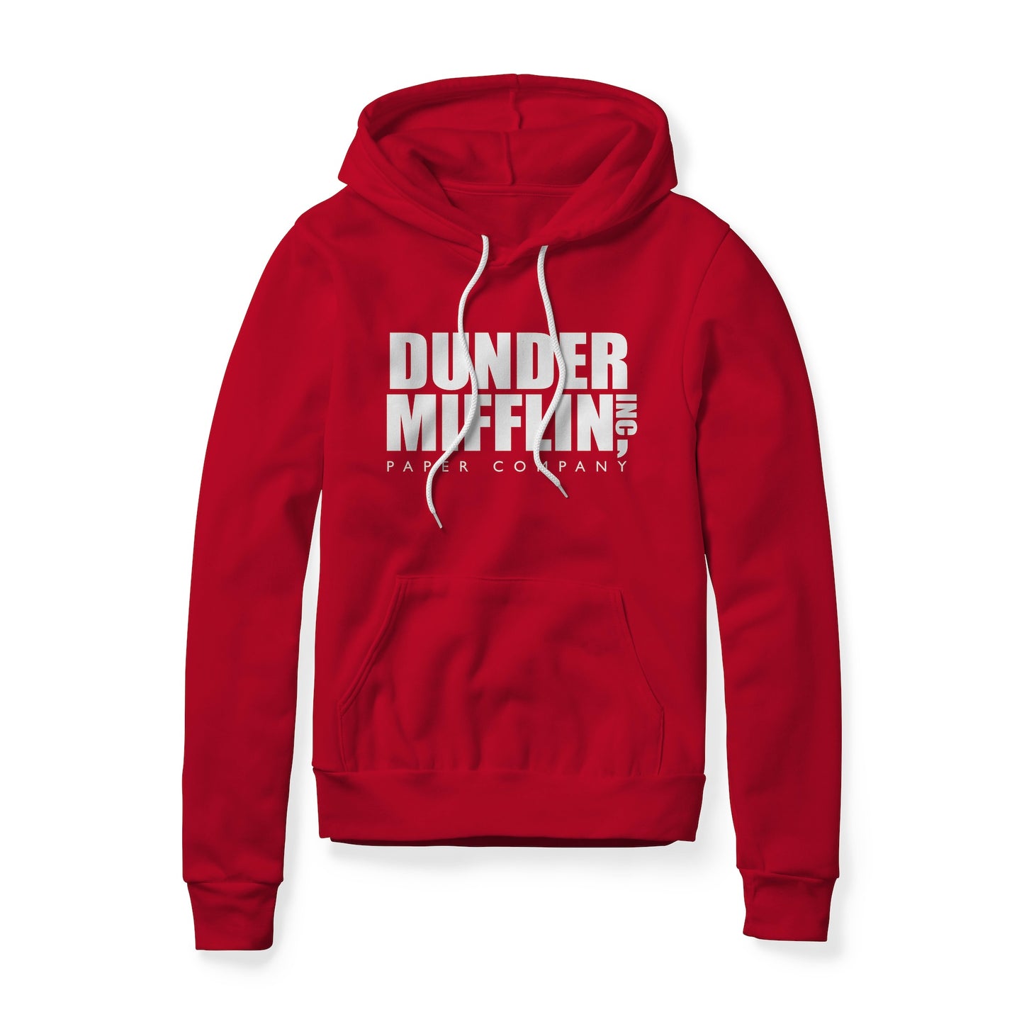Dunder Mifflin Logo : The Office Show, Fleece Hoodie