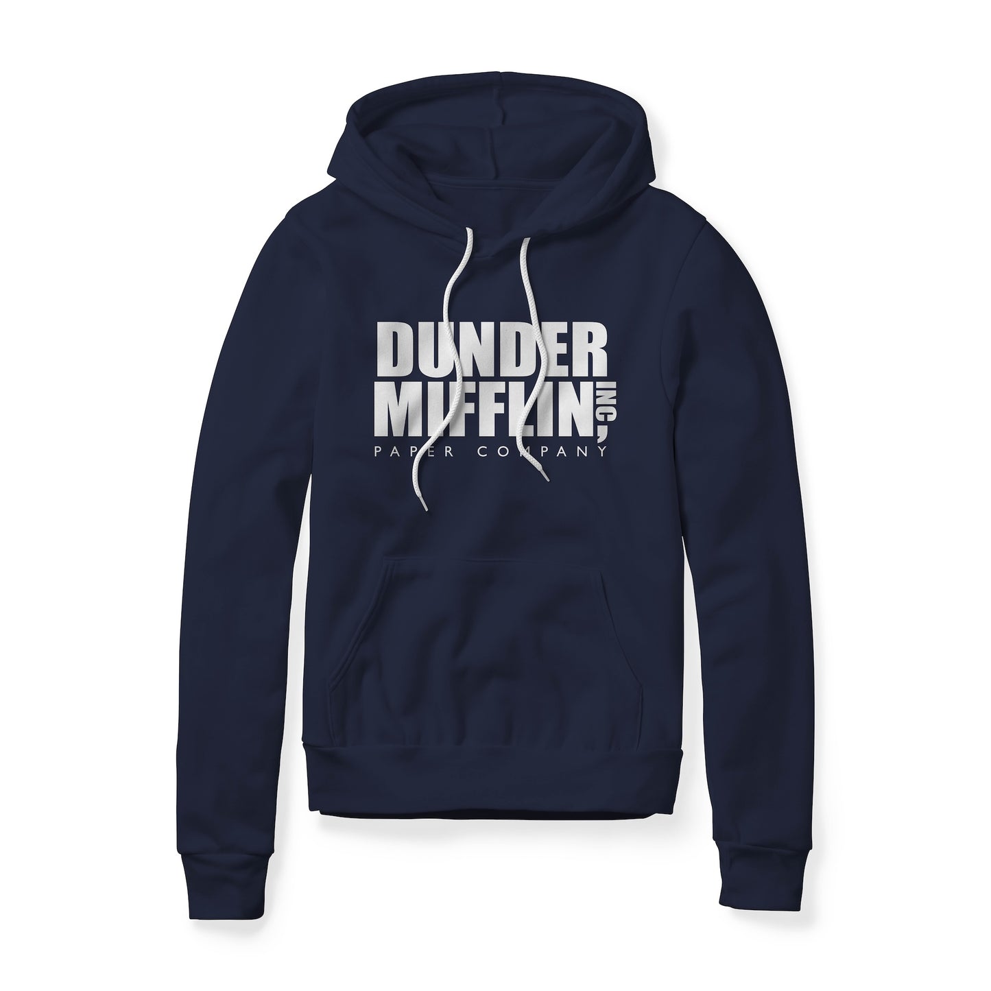 Dunder Mifflin Logo : The Office Show, Fleece Hoodie