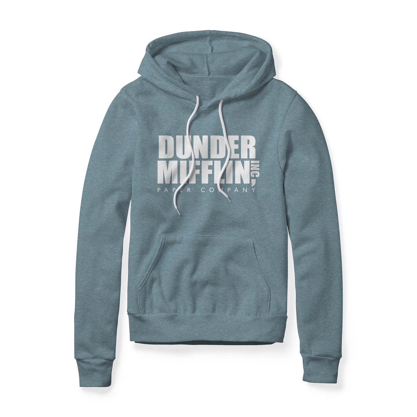Dunder Mifflin Logo : The Office Show, Fleece Hoodie
