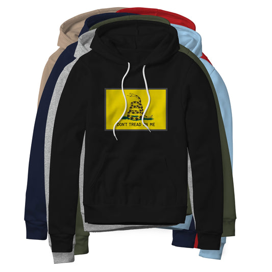 Don't Tread On Me : Gadsden (Flag), Fleece Hoodie