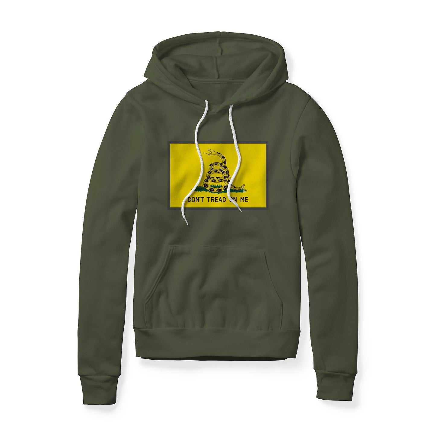 Don't Tread On Me : Gadsden (Flag), Fleece Hoodie