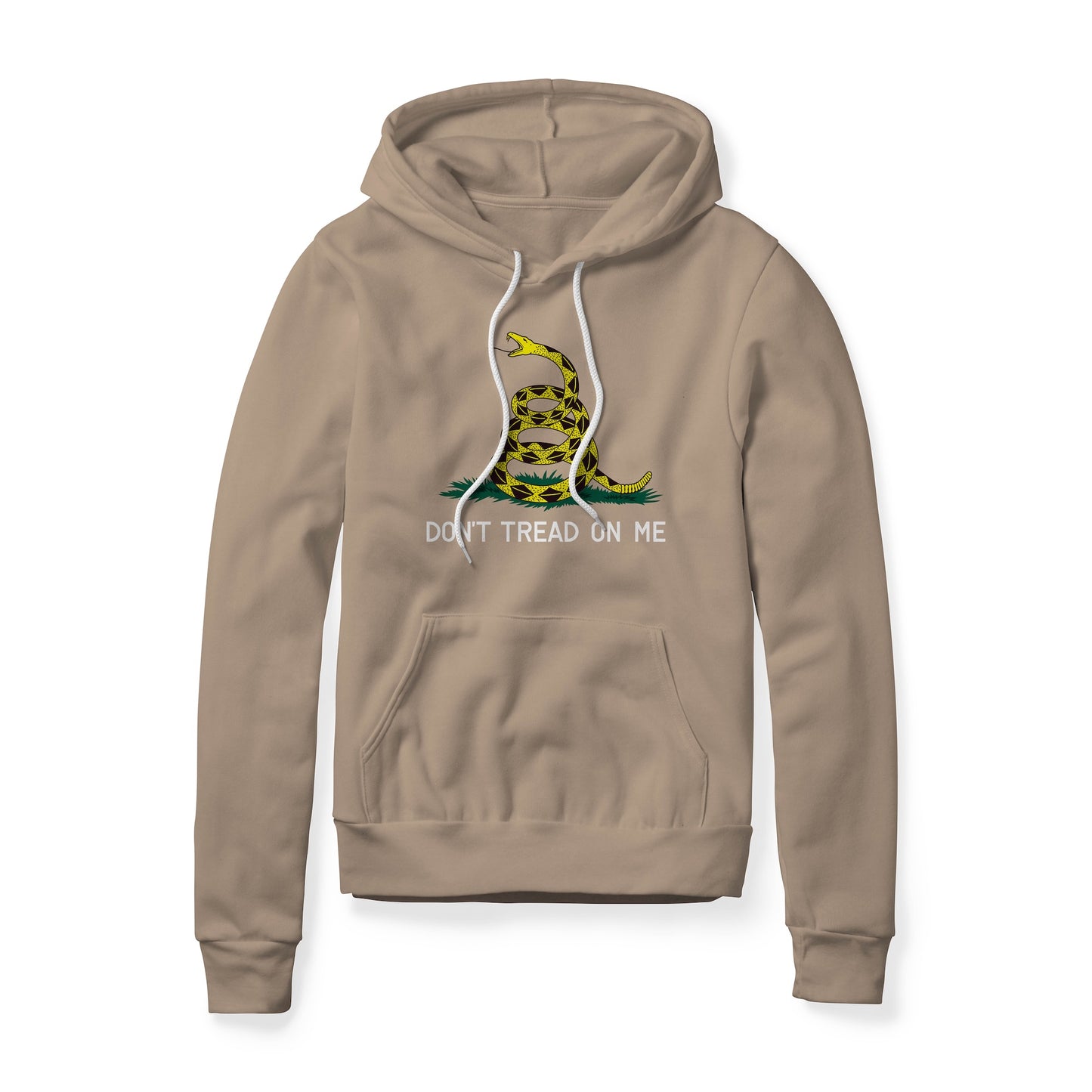 Don't Tread On Me : Gadsden (Snake), Fleece Hoodie