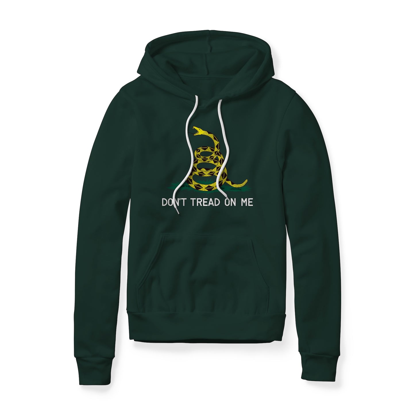 Don't Tread On Me : Gadsden (Snake), Fleece Hoodie