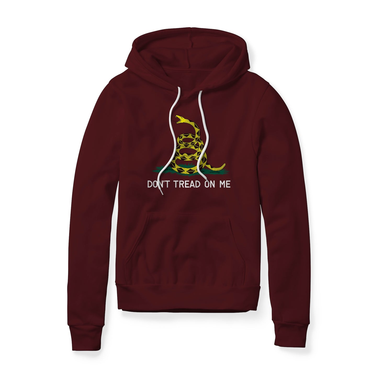Don't Tread On Me : Gadsden (Snake), Fleece Hoodie