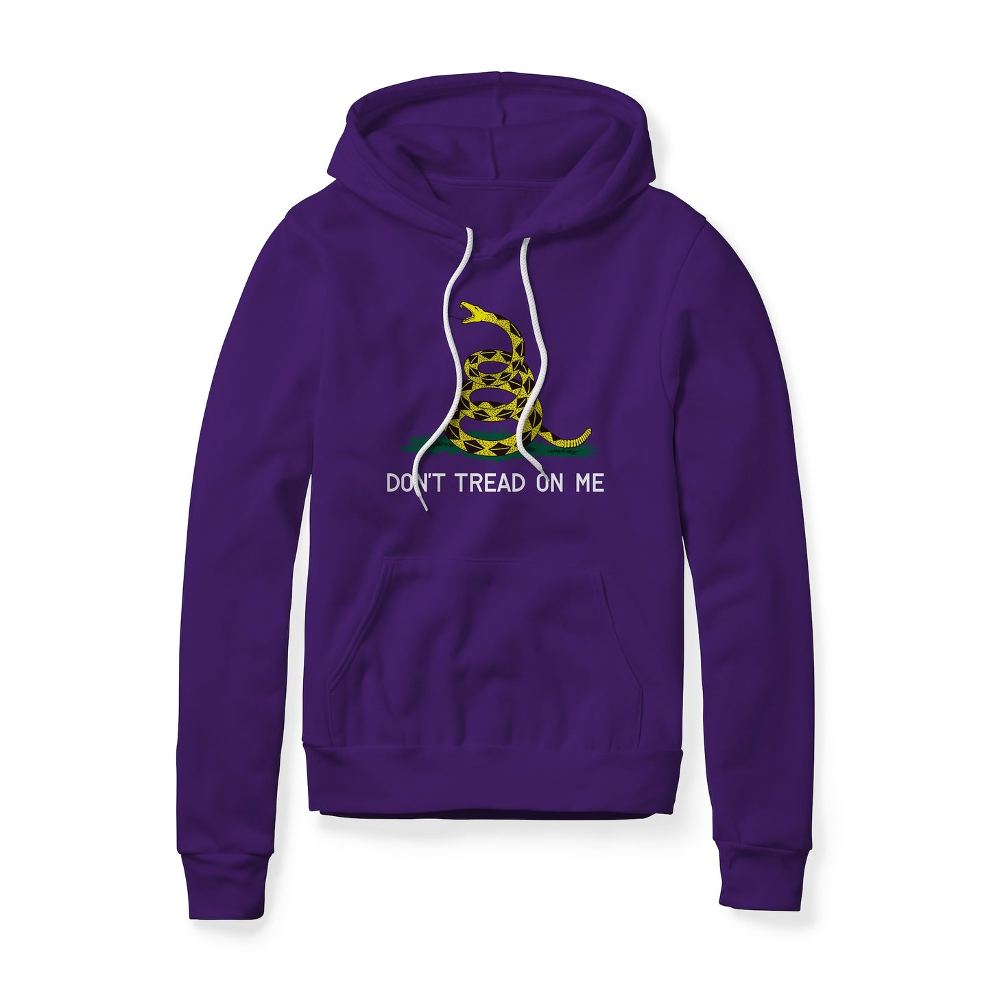 Don't Tread On Me : Gadsden (Snake), Fleece Hoodie