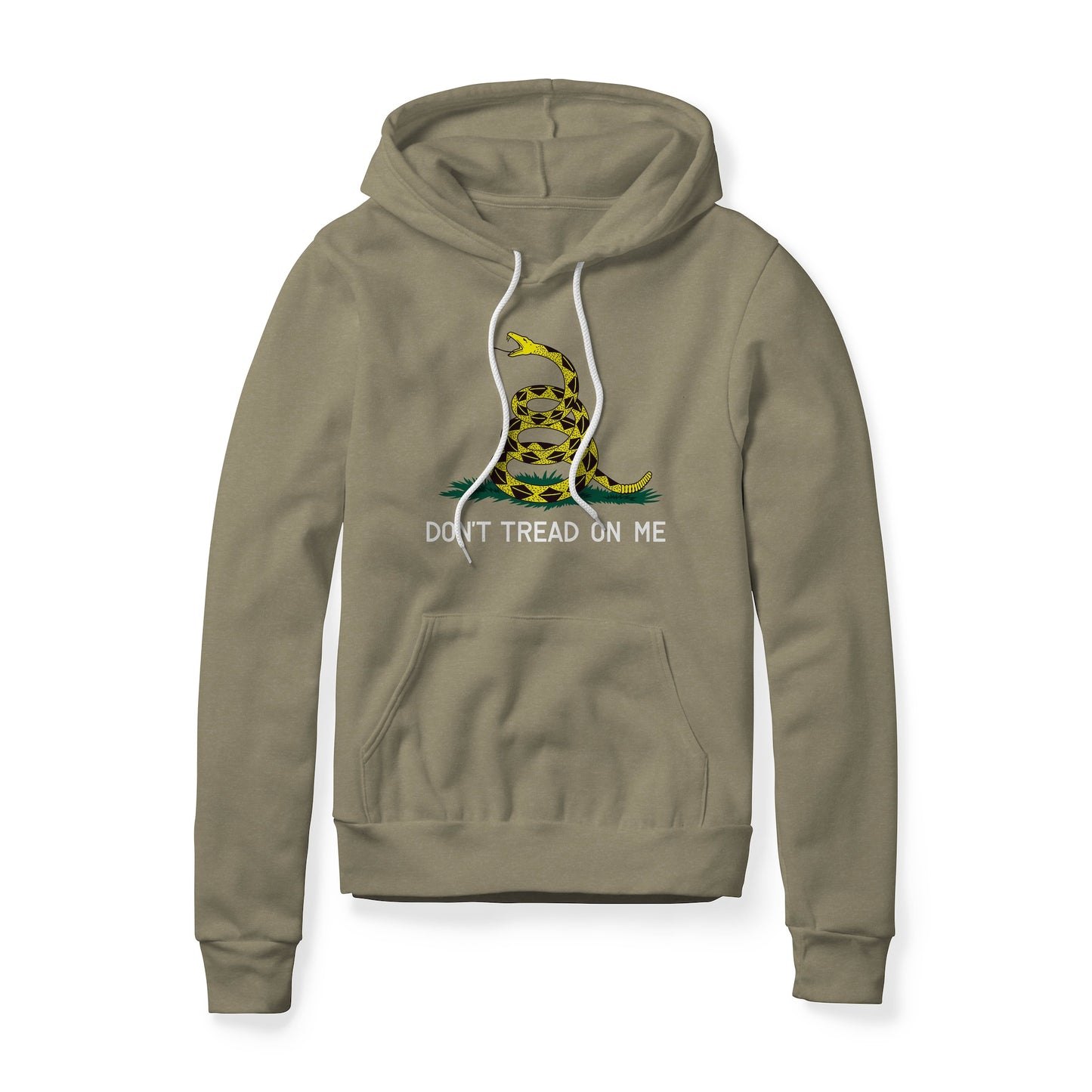 Don't Tread On Me : Gadsden (Snake), Fleece Hoodie