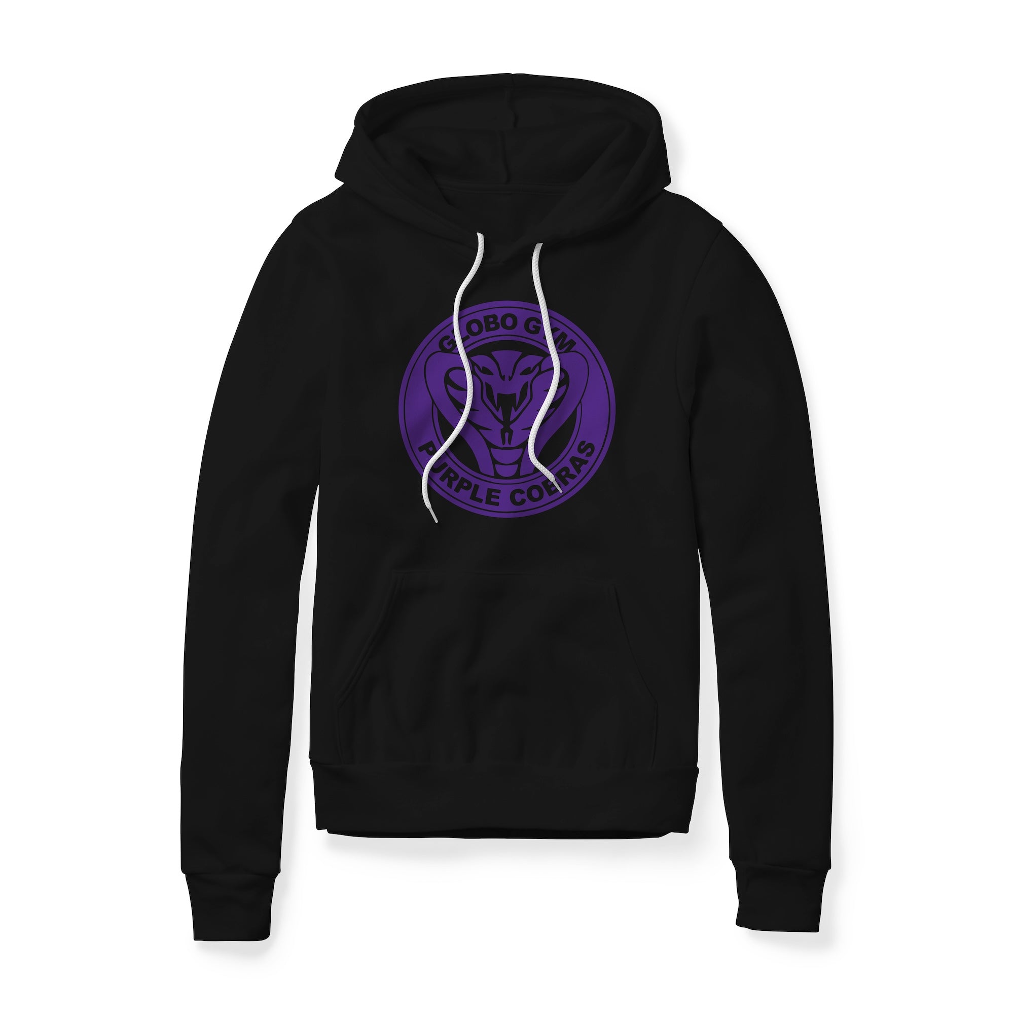 Globo Gym Purple Cobras Logo (Purple) : Dodgeball Movie, Fleece Hoodie
