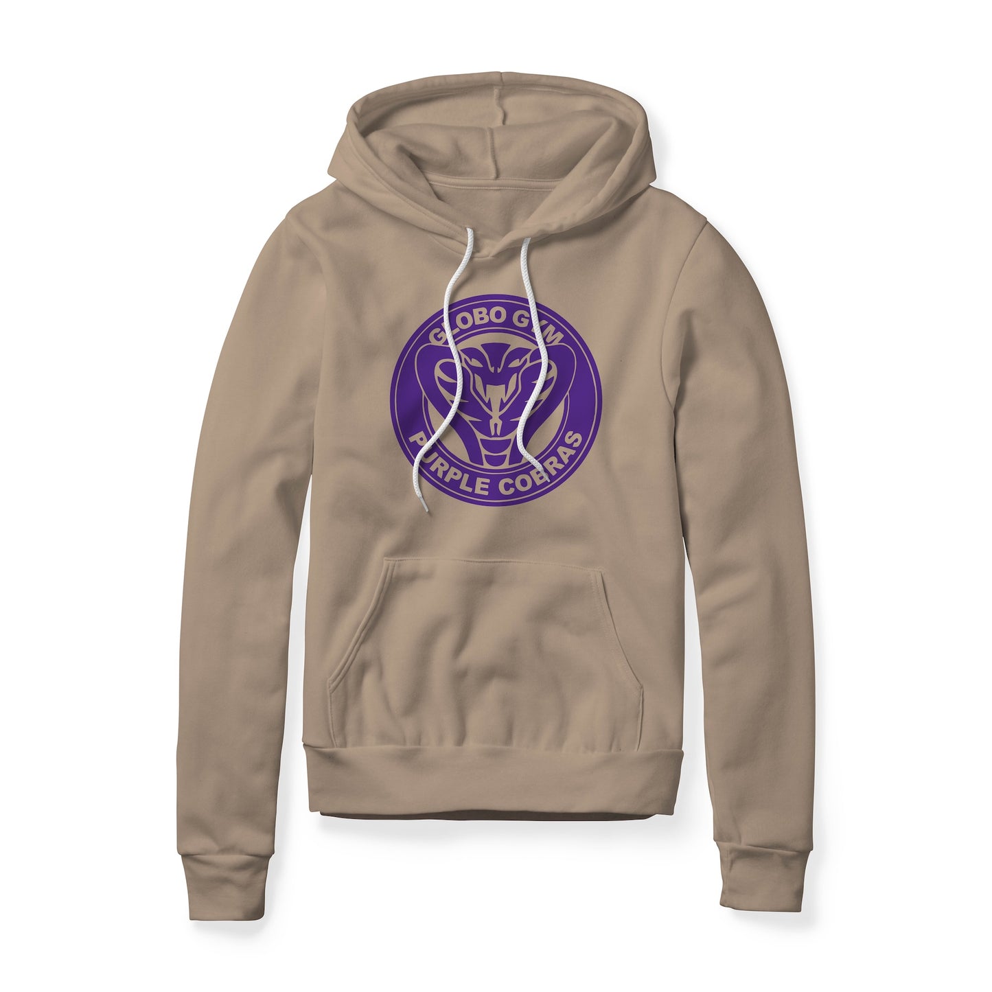 Globo Gym Purple Cobras Logo (Purple) : Dodgeball Movie, Fleece Hoodie