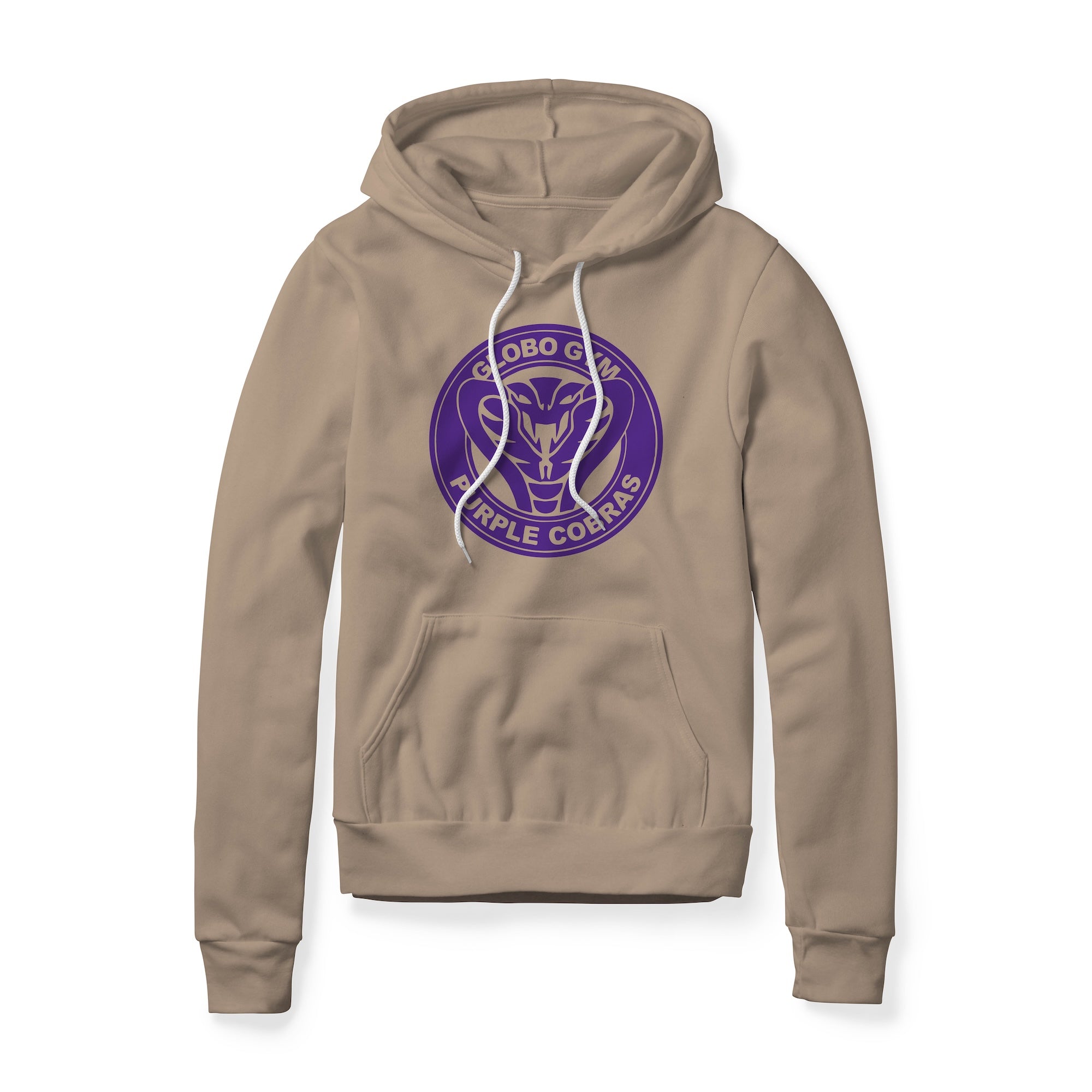 Globo Gym Purple Cobras Logo (Purple) : Dodgeball Movie, Fleece Hoodie