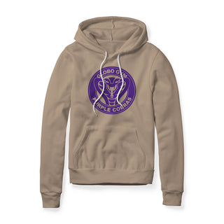Globo Gym Purple Cobras Logo (Purple) : Dodgeball Movie, Fleece Hoodie