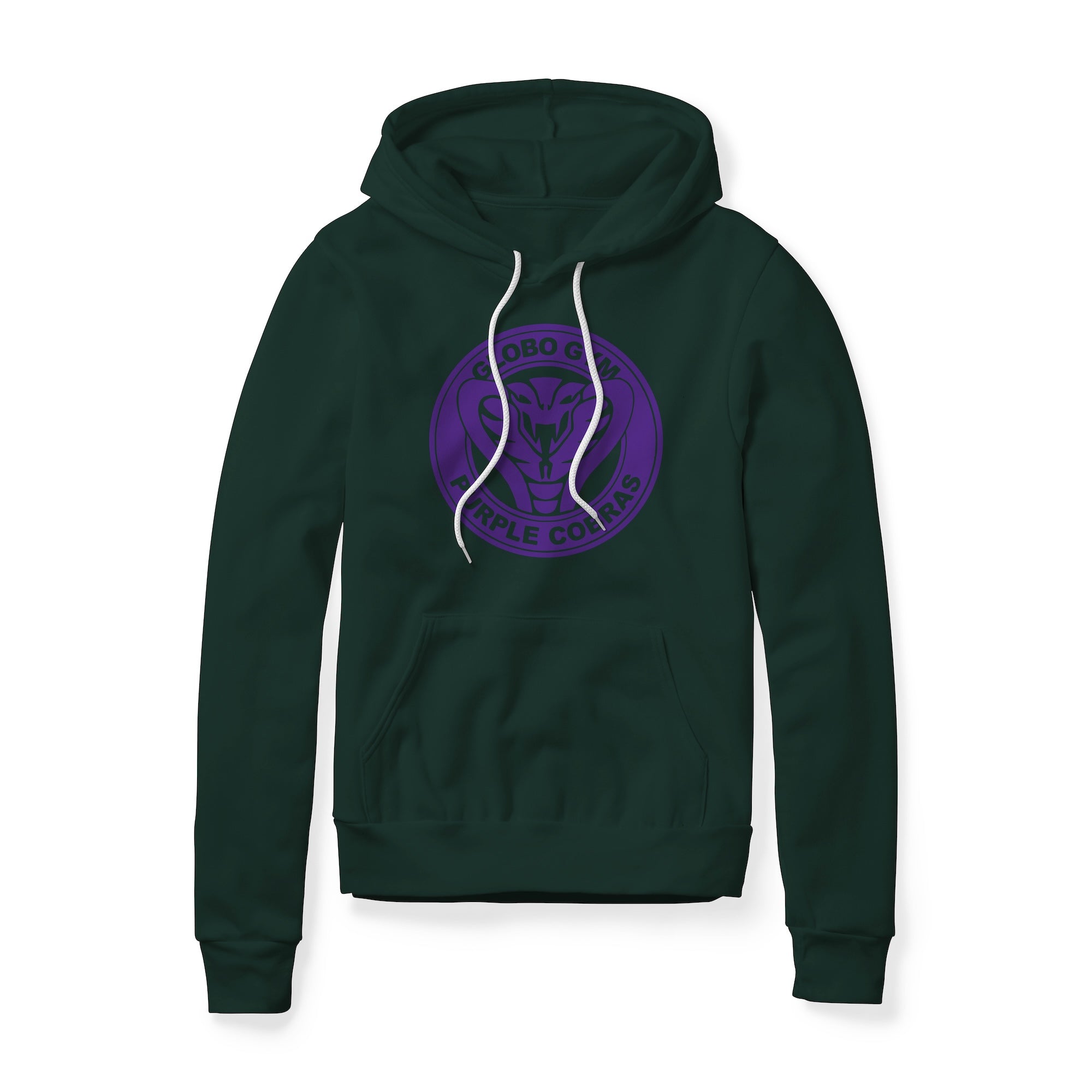 Globo Gym Purple Cobras Logo (Purple) : Dodgeball Movie, Fleece Hoodie