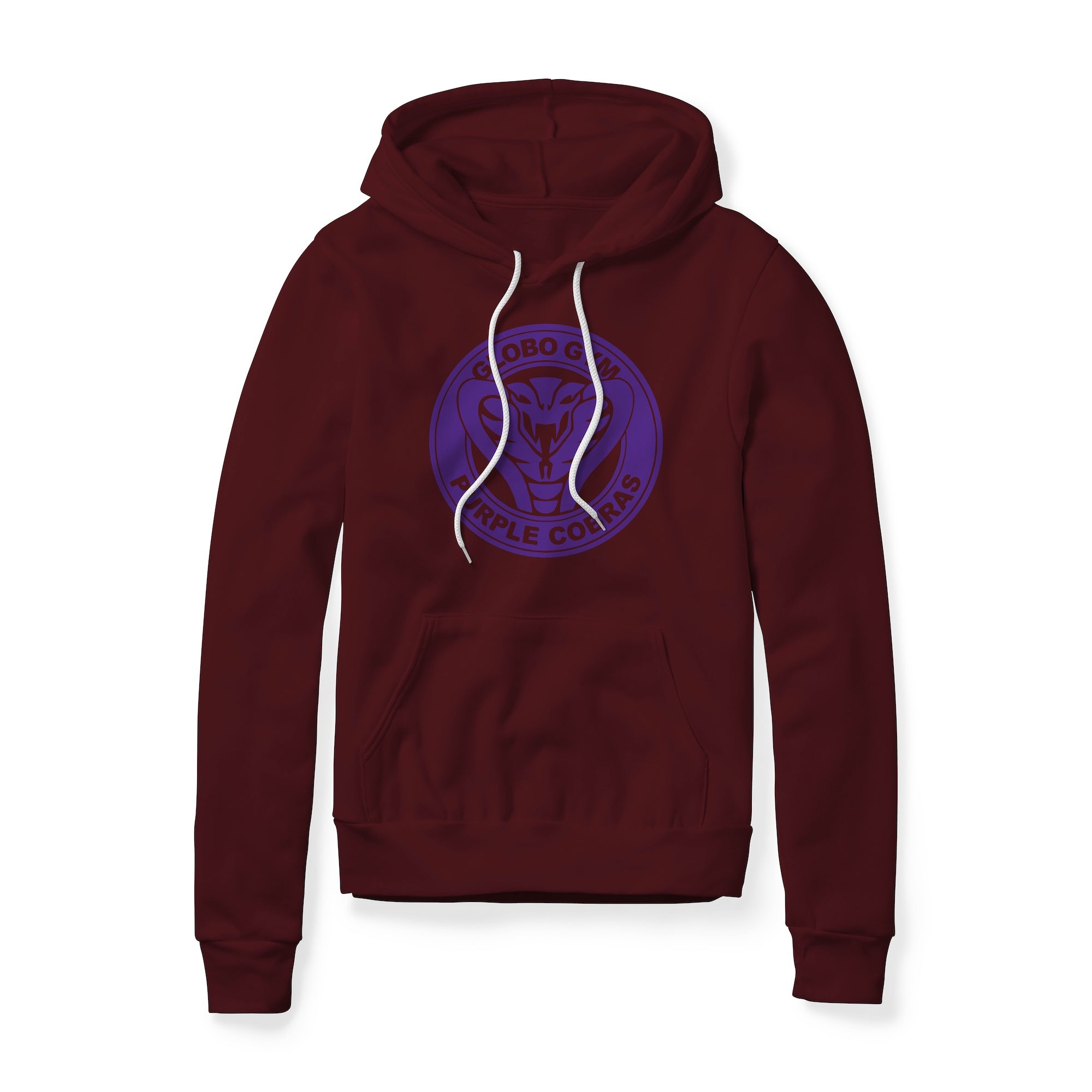 Globo Gym Purple Cobras Logo (Purple) : Dodgeball Movie, Fleece Hoodie