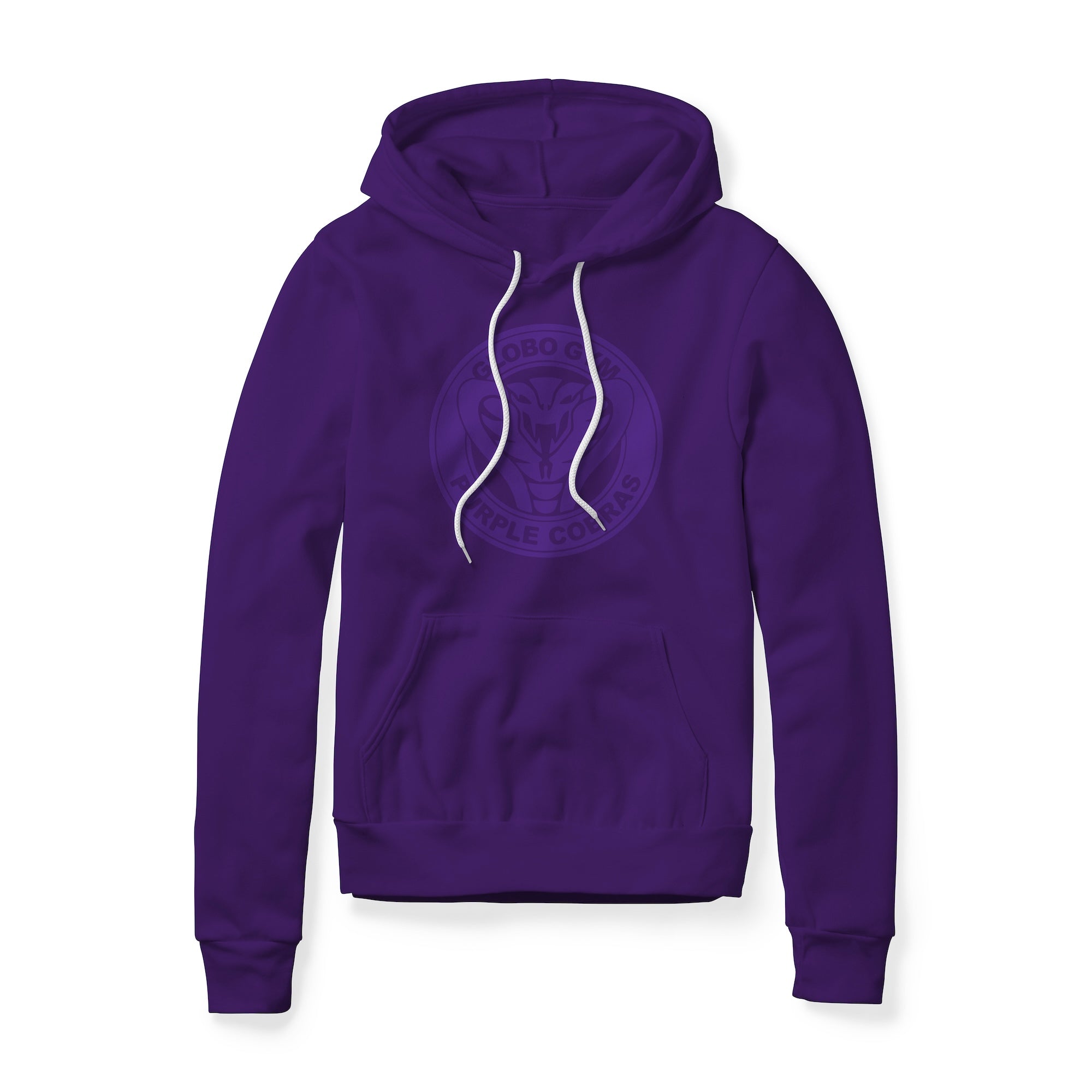Globo Gym Purple Cobras Logo (Purple) : Dodgeball Movie, Fleece Hoodie